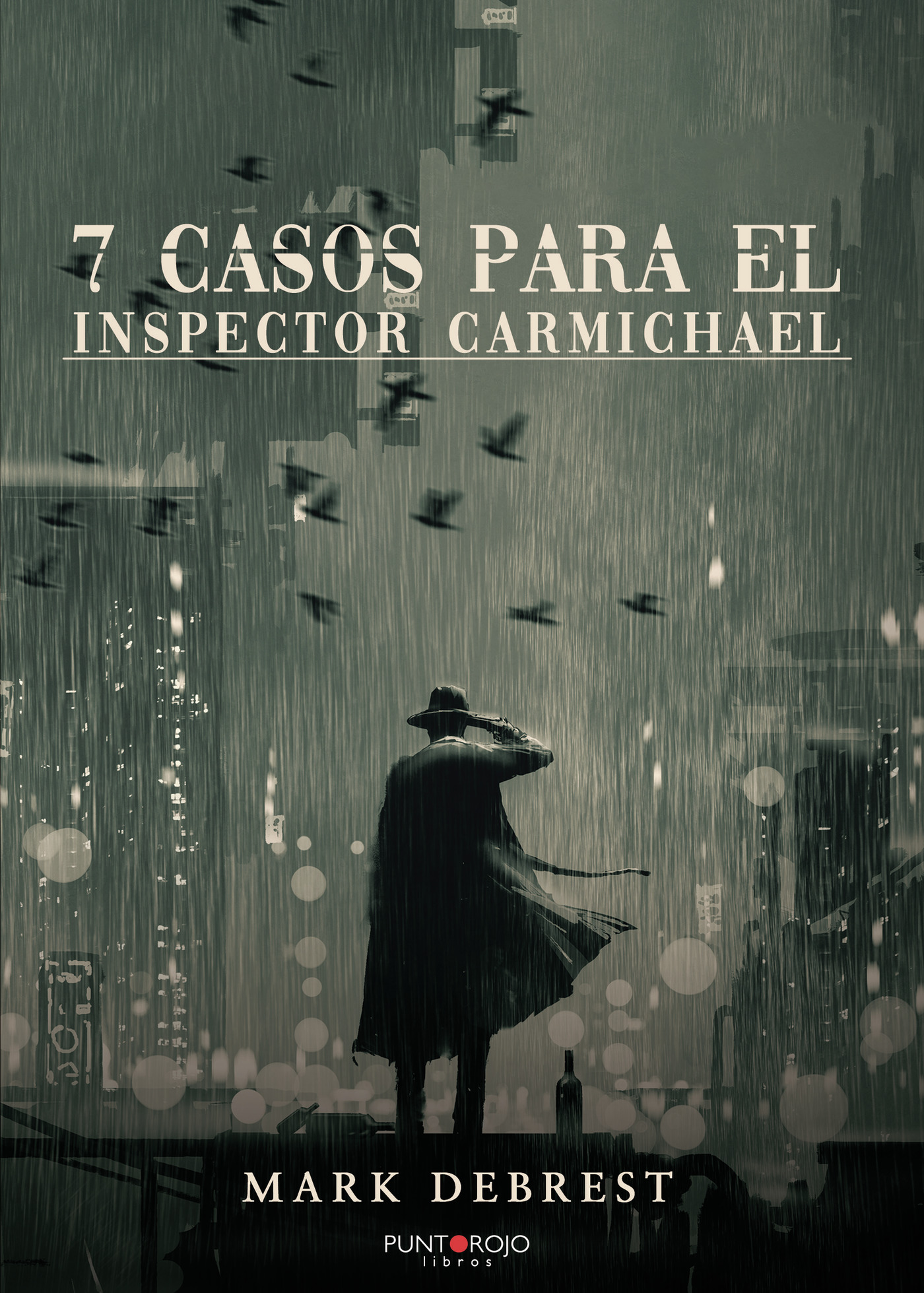 Portada de 7 casos para el inspector Carmichael