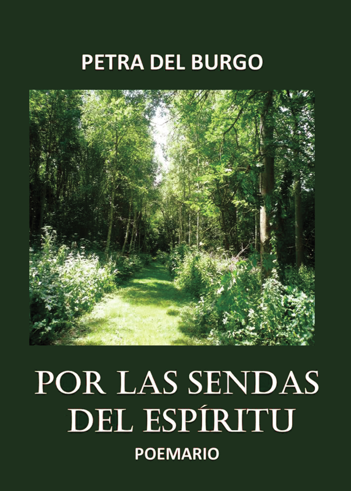Portada de Por las sendas del espíritu · Petra del Burgo
