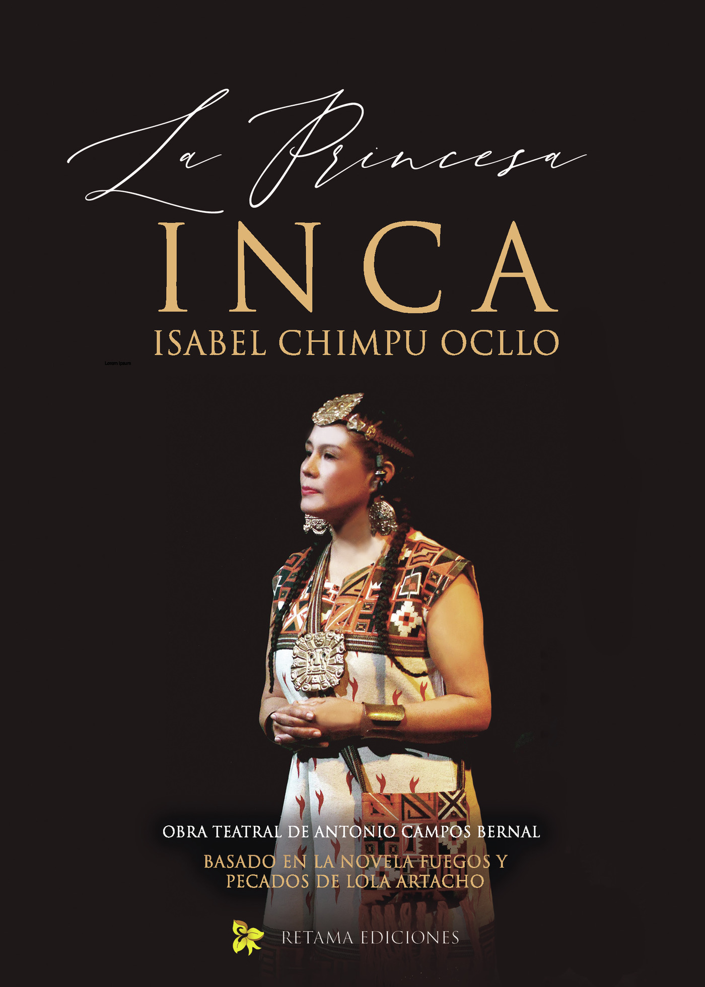 Portada de La princesa inca · Antonio Campos Bernal