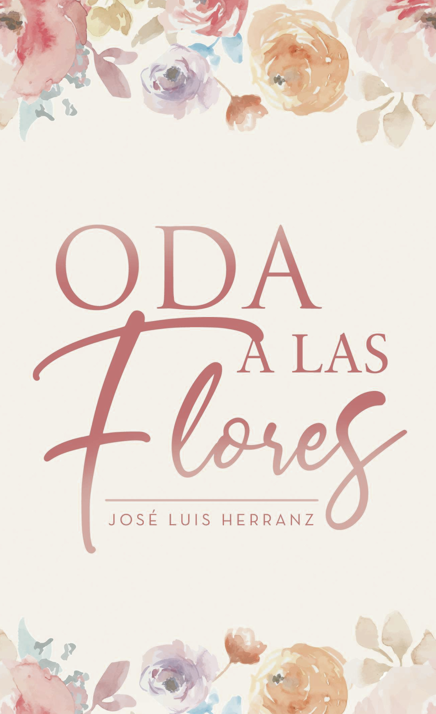 Portada de Oda a las flores