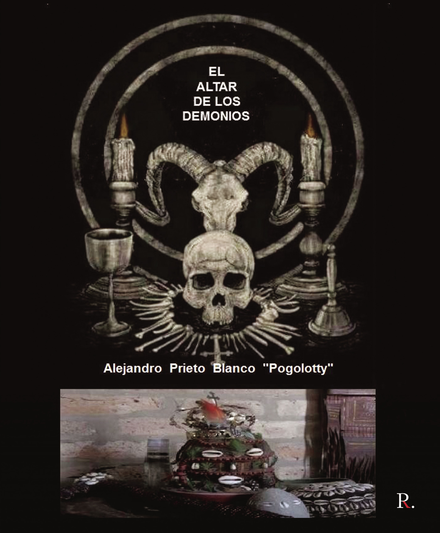 Portada de El altar de los demonios · Alejandro Prieto Blanco