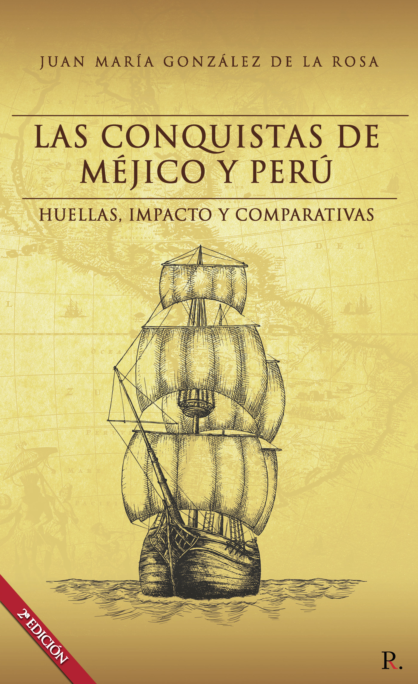 Portada de Las conquistas de Méjico y Perú 2ª edición
