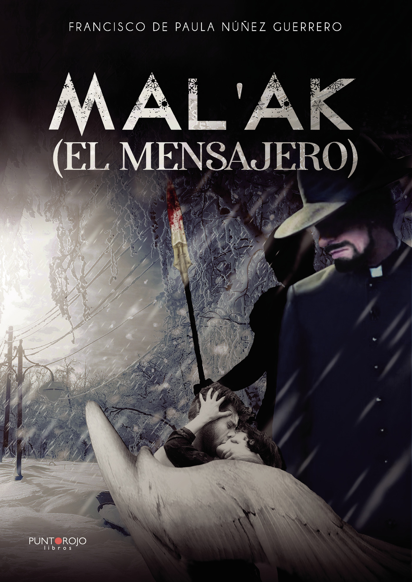 Portada de Malak (el mensajero) · Francisco de Paula Núñez Guerrero
