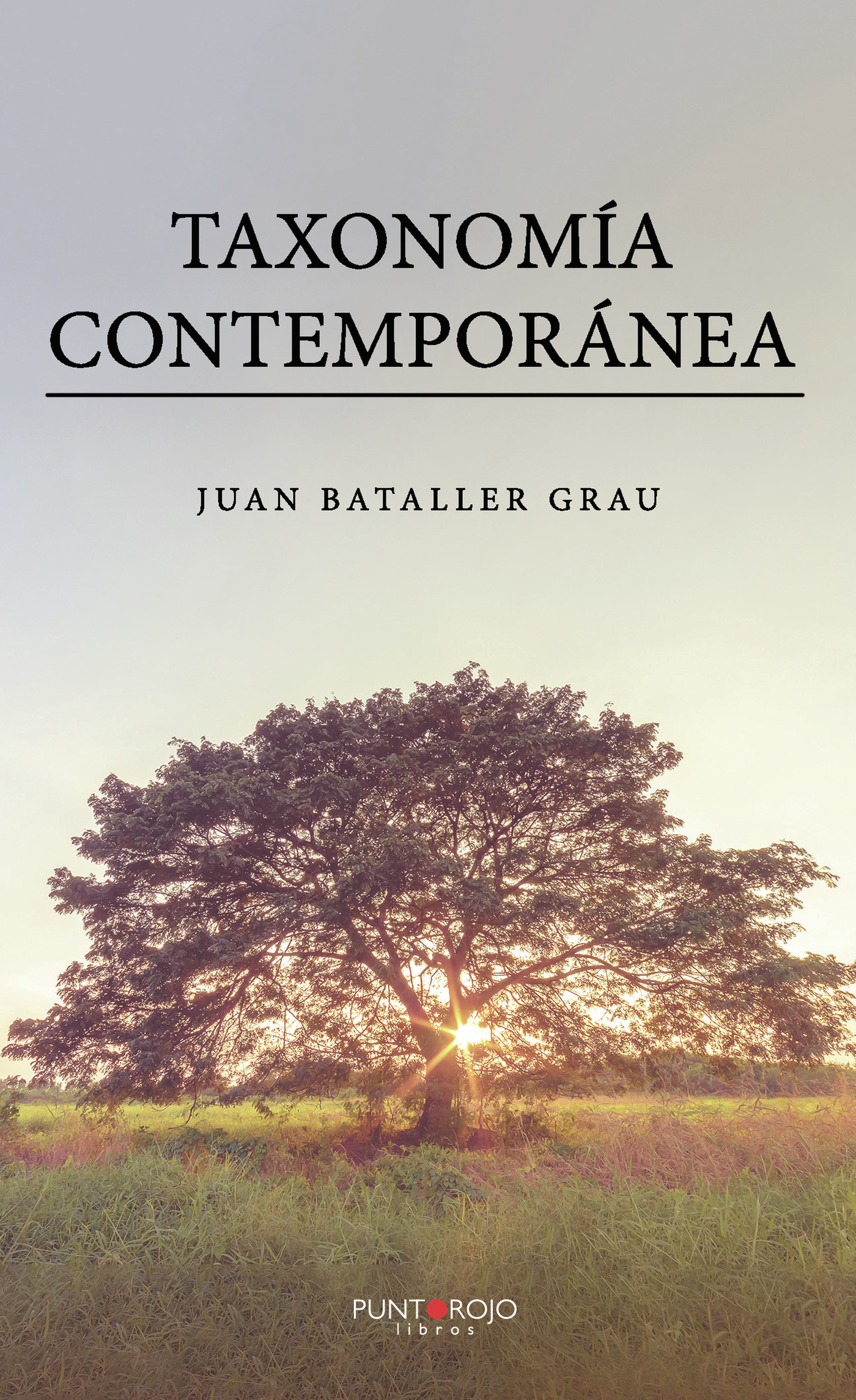 Portada de Taxonomía contemporánea