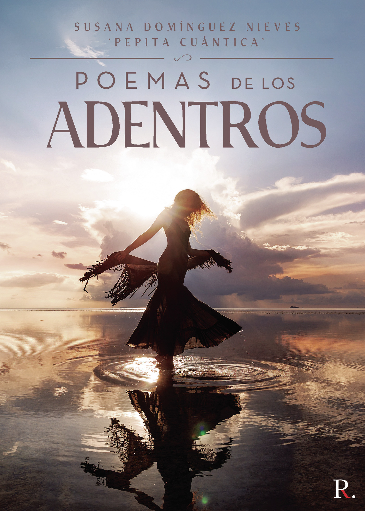 Portada de Poemas de los adentros · Susana Domínguez Nieves Pepita Cuántica