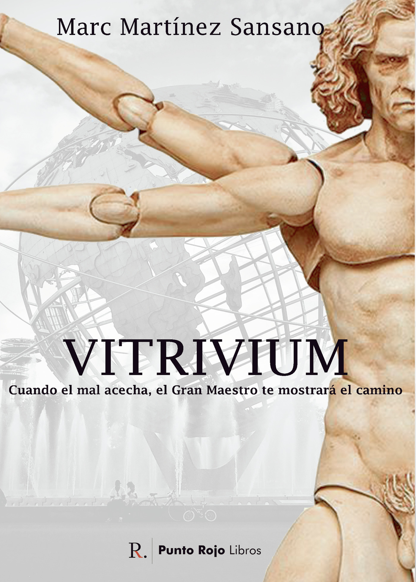 Portada de Vitrivium. Cuando el mal acecha, el gran maestro te mostrará el camino · Marc Martínez Sansano