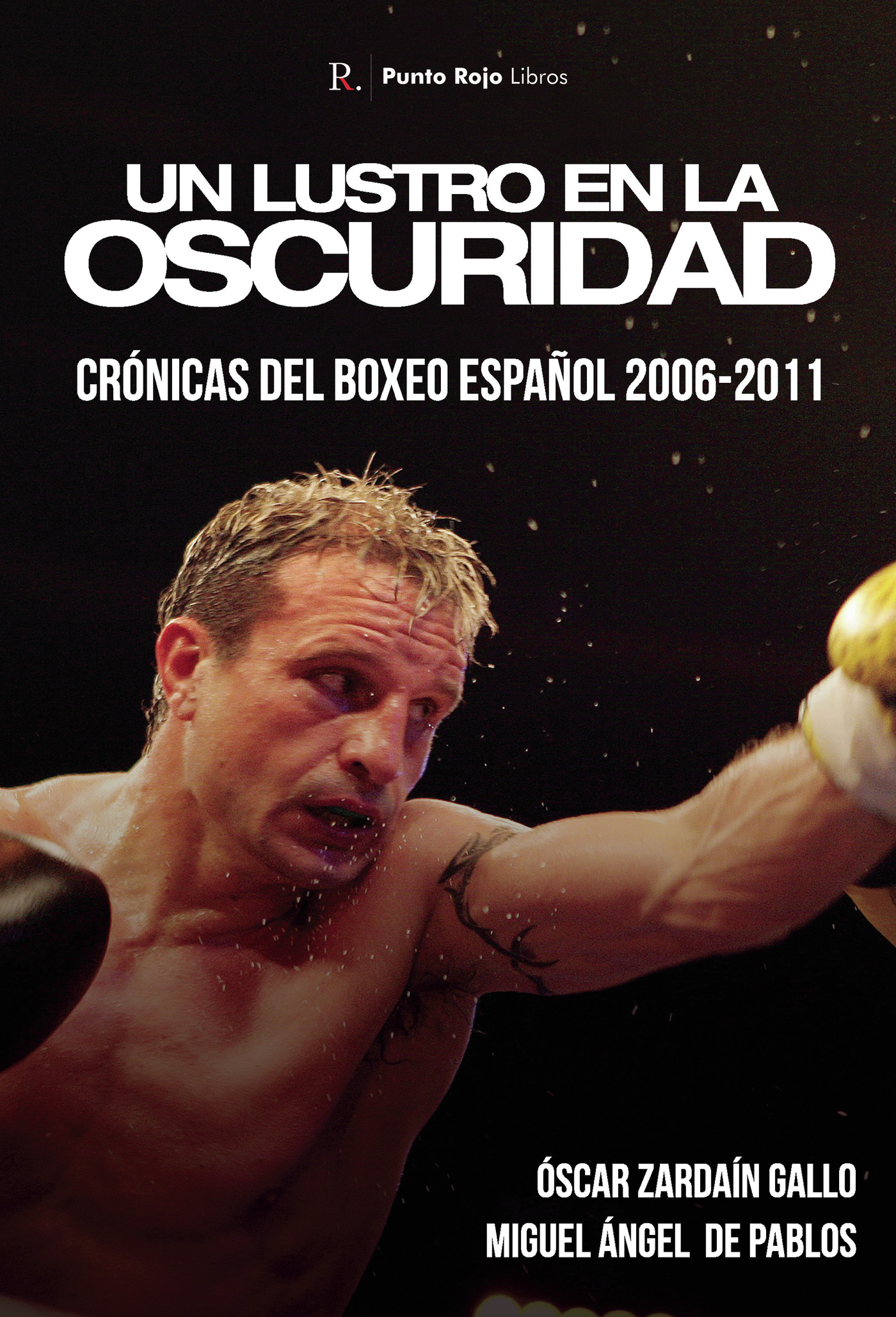 Portada de Un lustro en la oscuridad. Crónicas del boxeo español 2006-2011