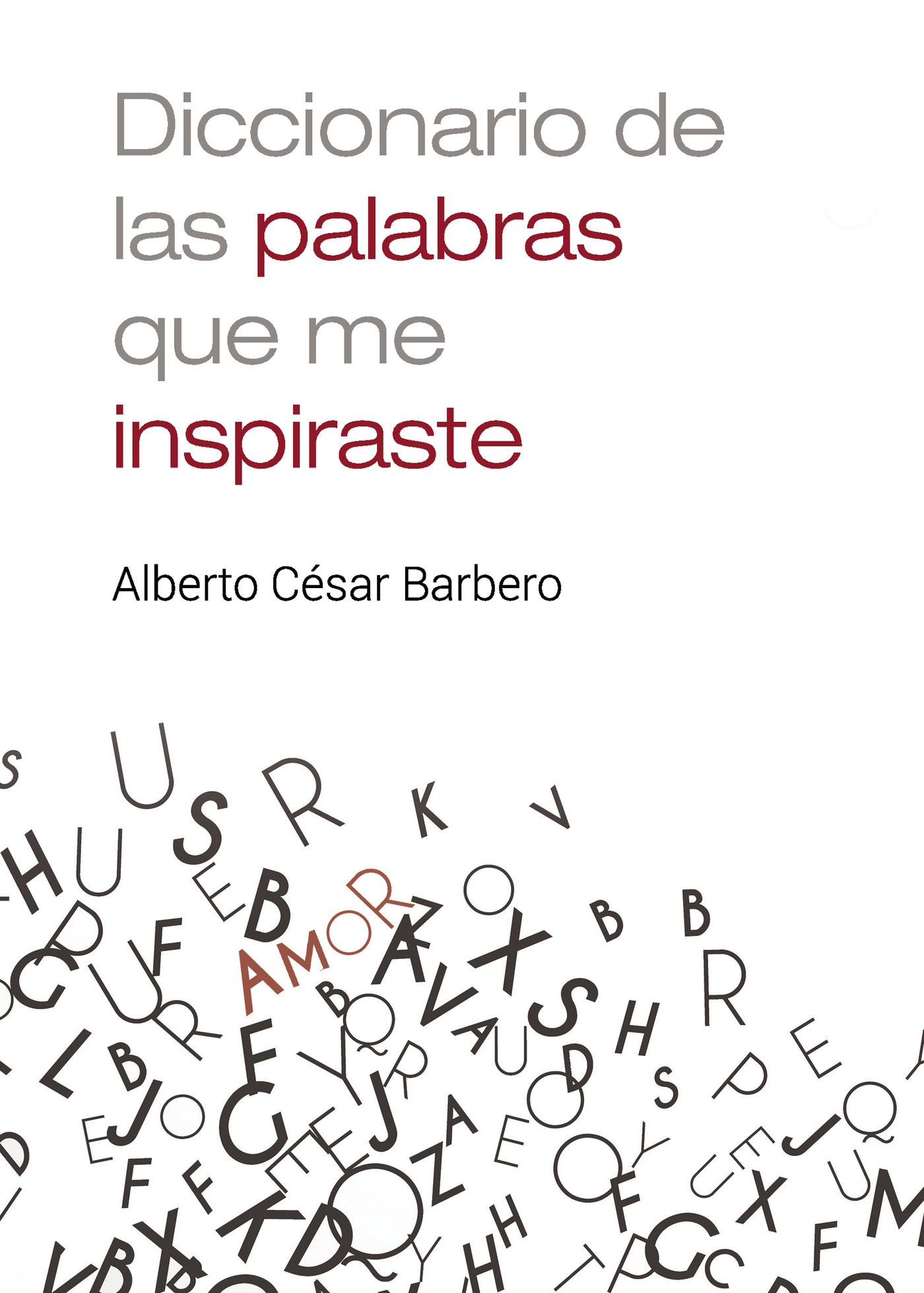 Portada de Diccionario de las palabras que me inspiraste