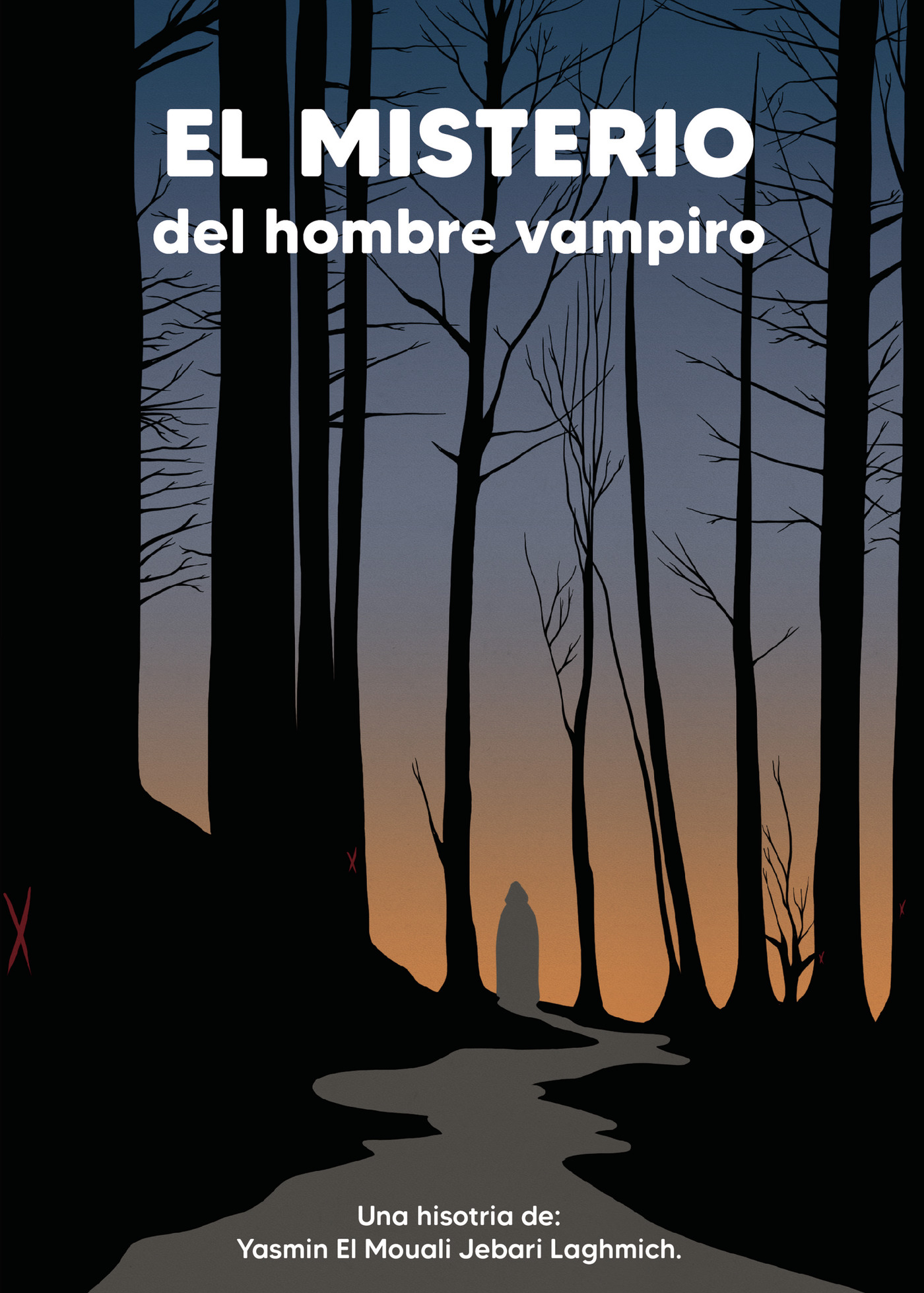 Portada de El misterio del hombre vampiro