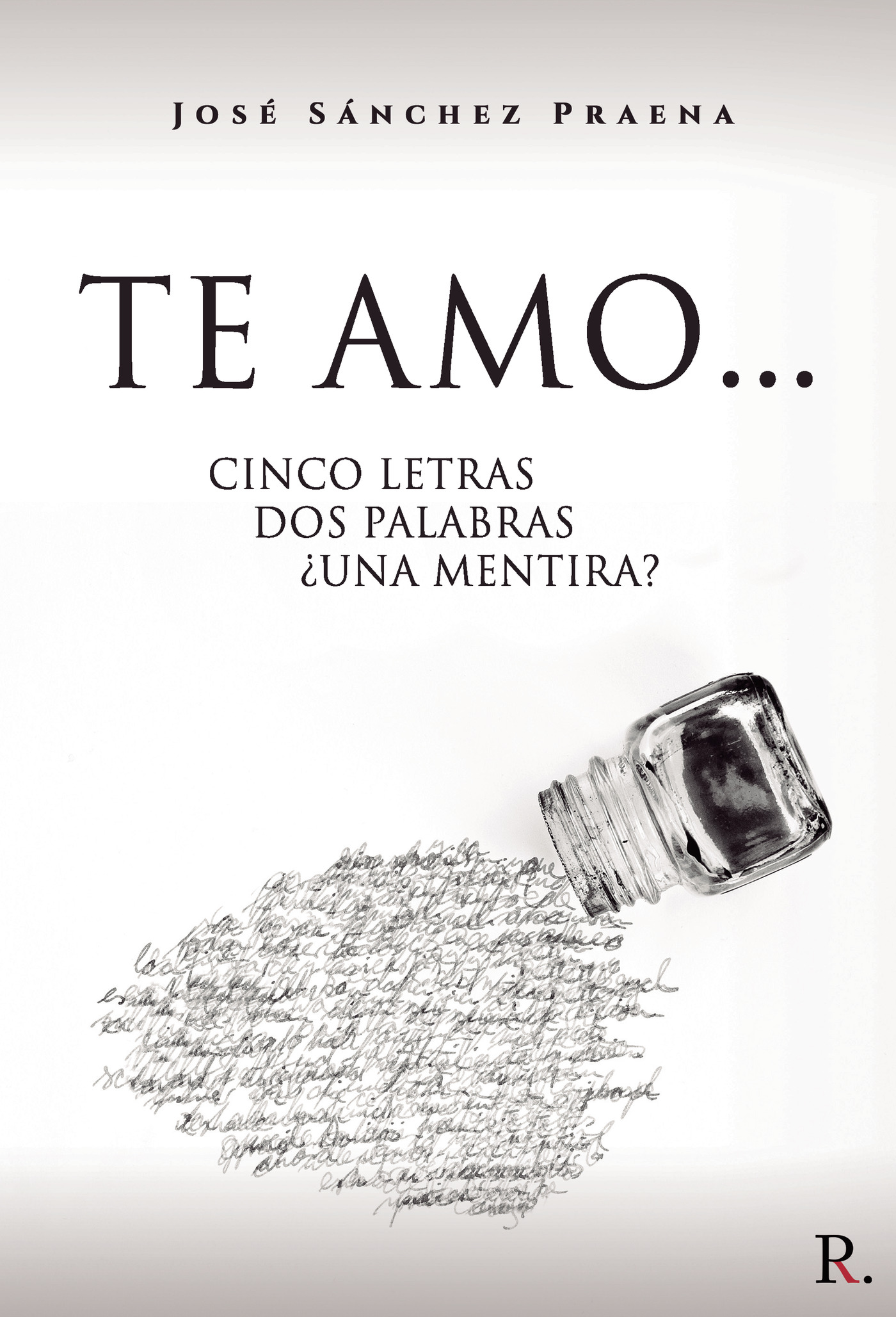 Portada de Te amo... cinco letras dos palabras