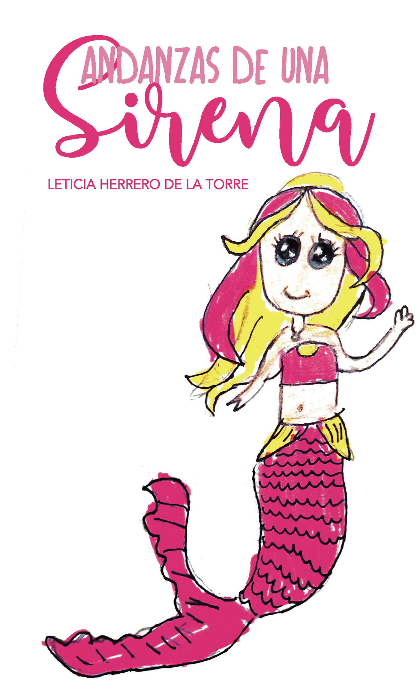 Portada de Andanzas de una Sirena · Leticia Herrero de la Torre