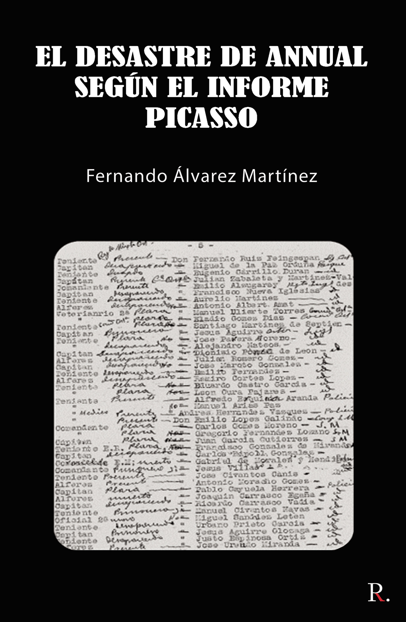 Portada de El desastre de Annual según el informe Picasso