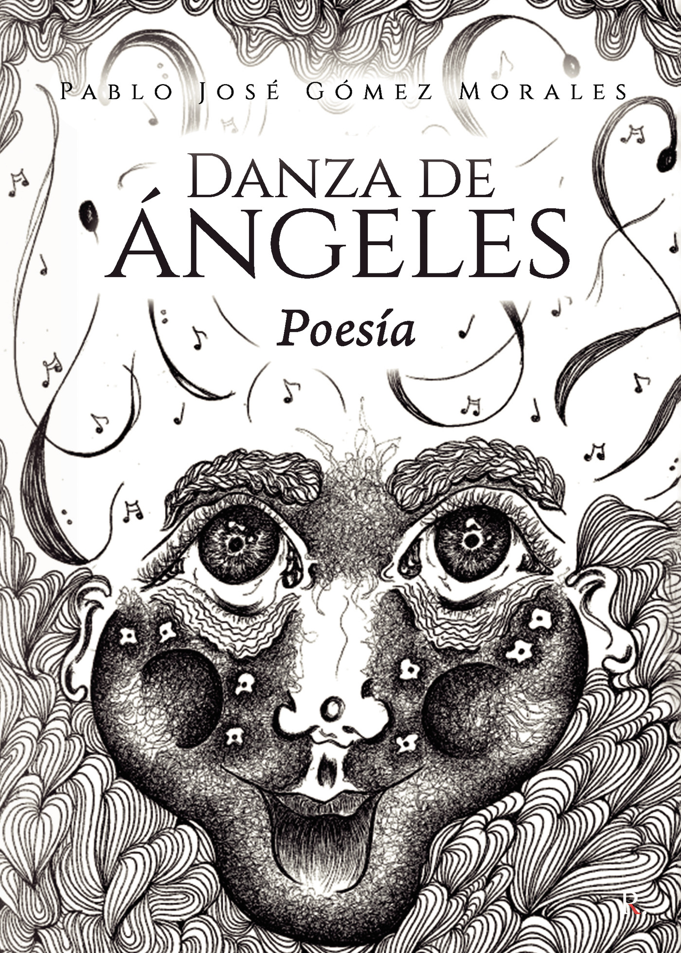 Portada de Danza de ángeles. Poesía
