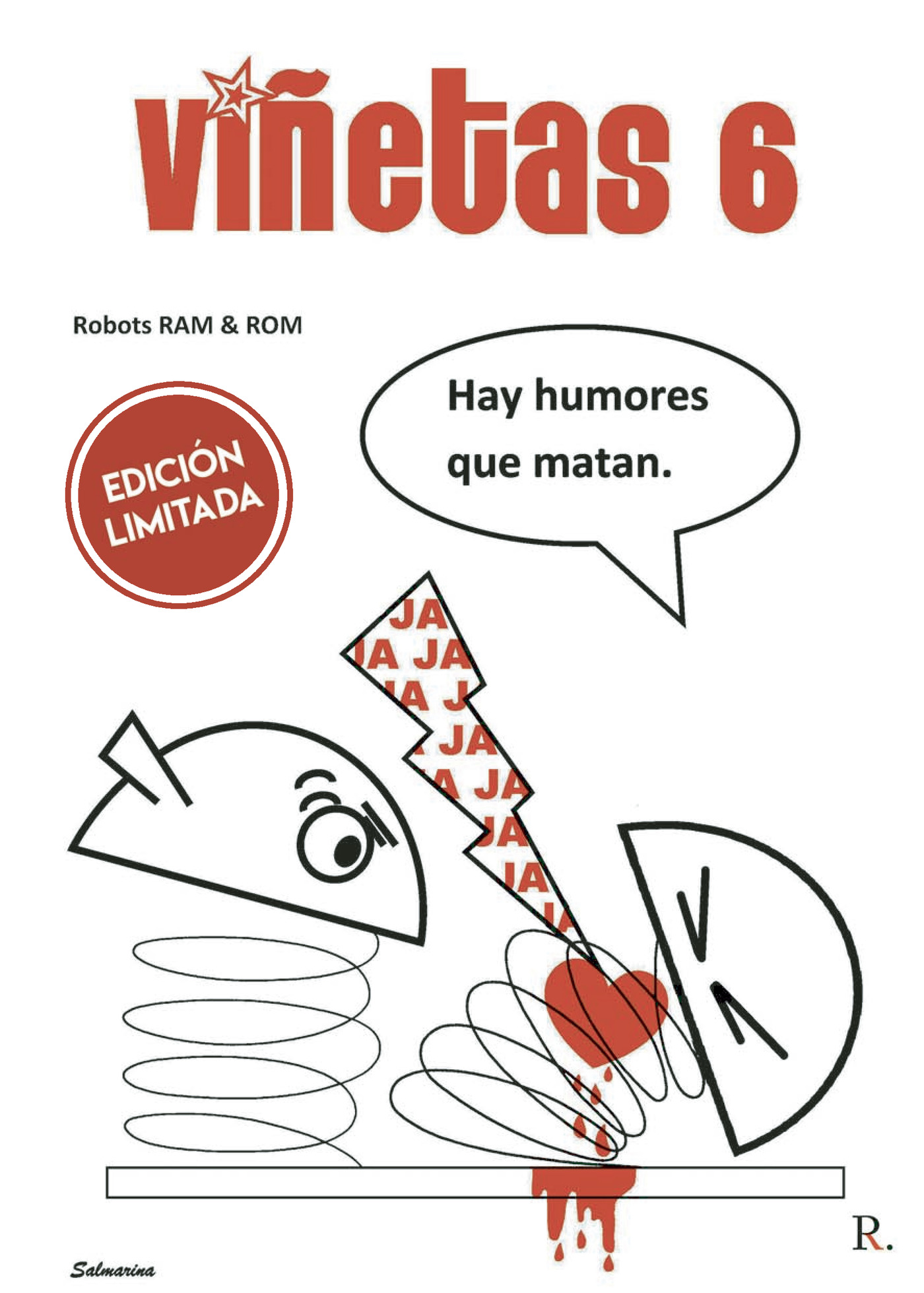 Portada de Viñetas 6 - Robots Ram y Rom
