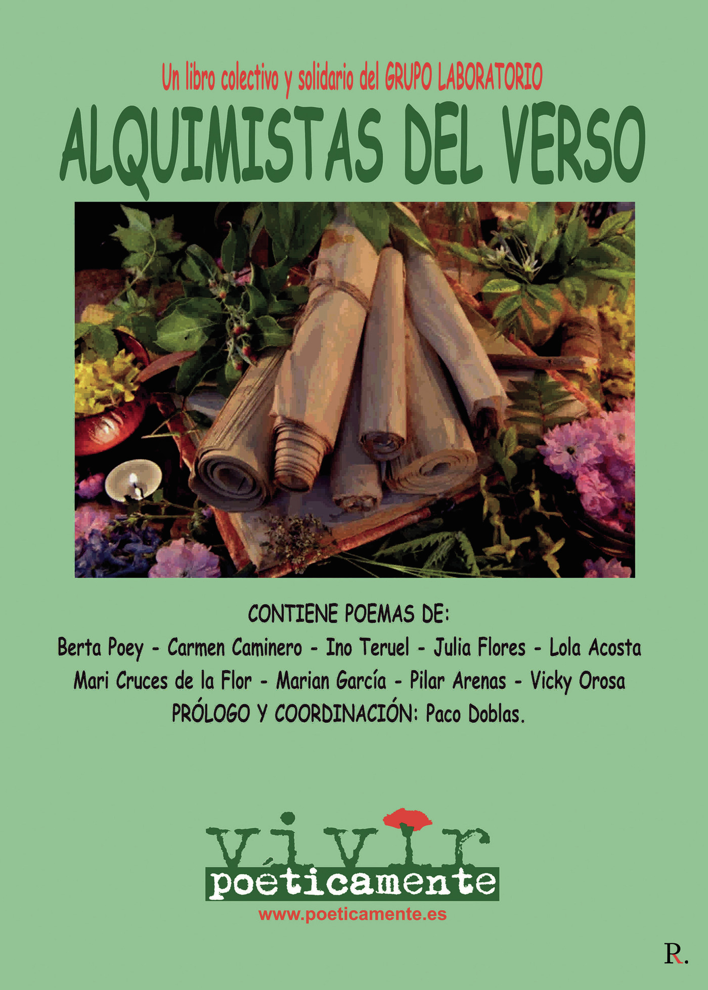 Portada de Alquimistas del Verso