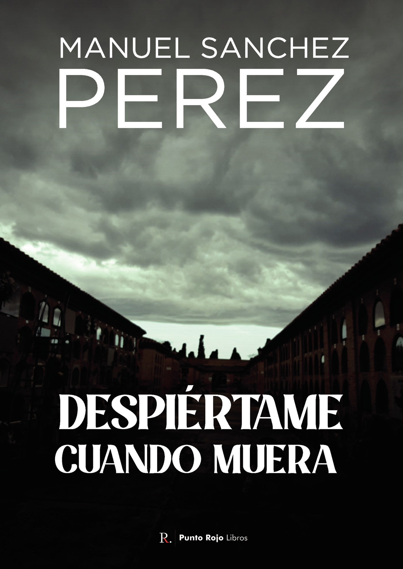 Portada de Despiértame cuando muera · Manuel Sánchez Pérez