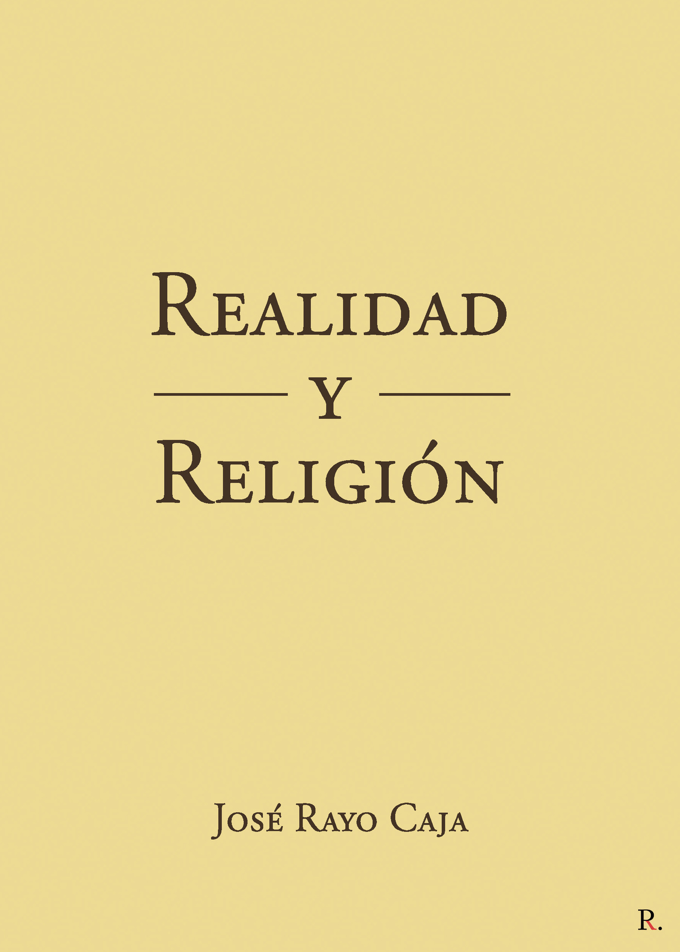 Portada de Realidad y Religión