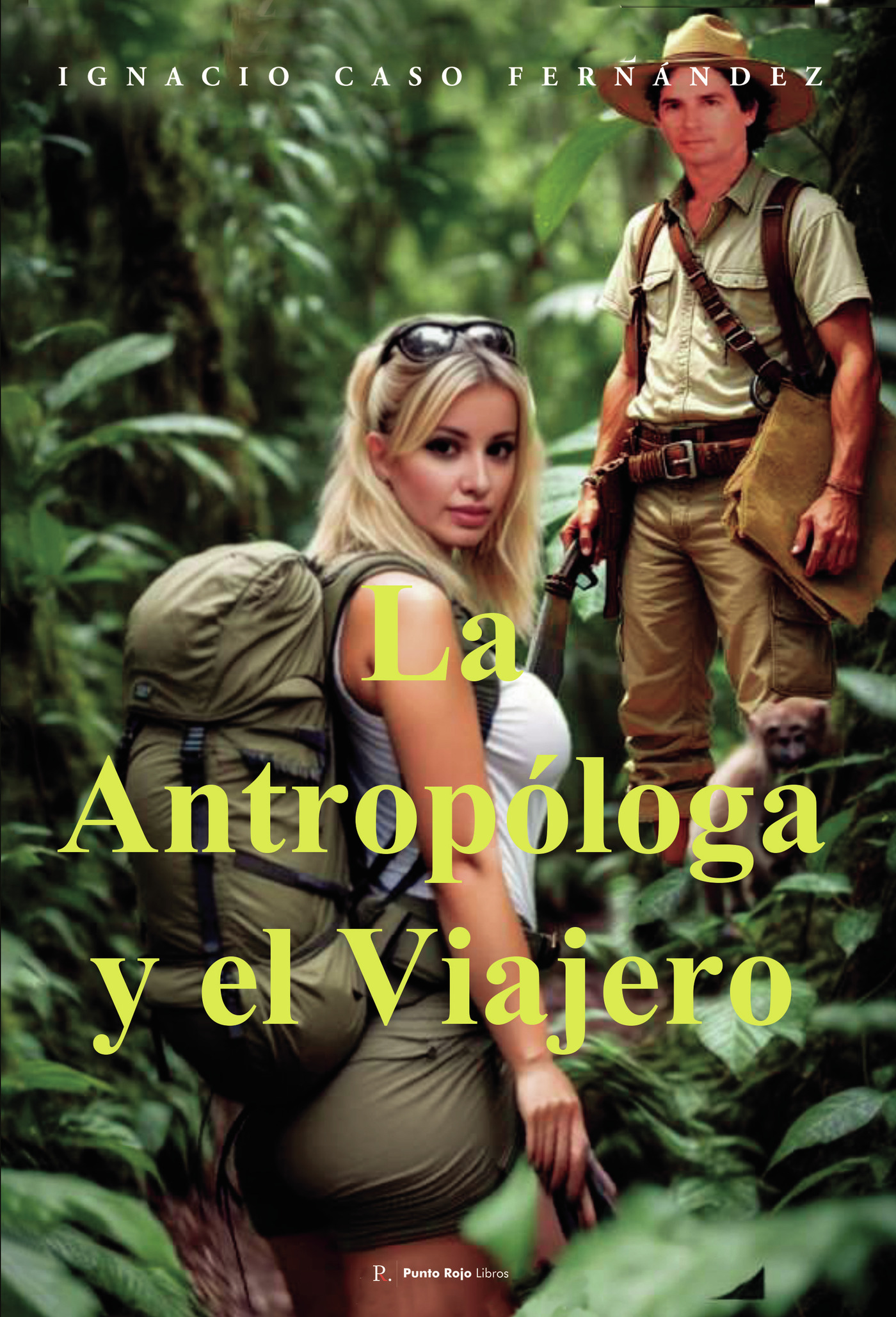Portada de La antropóloga y el viajero