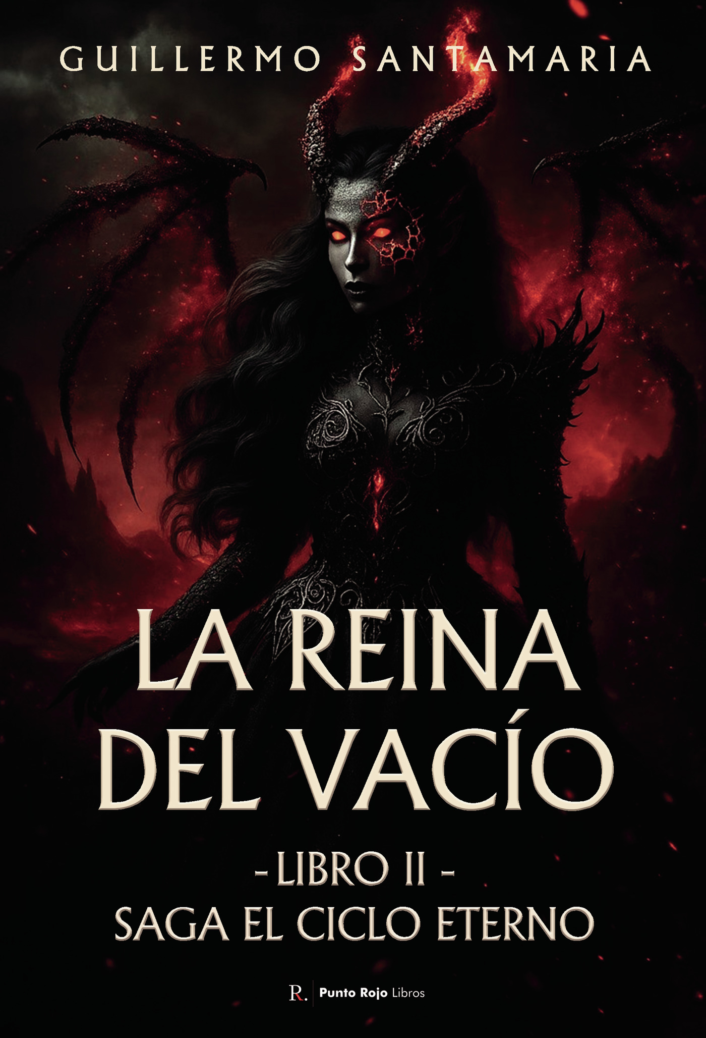 Portada de La reina del vacio · Guillermo Santamaría Rodrigo