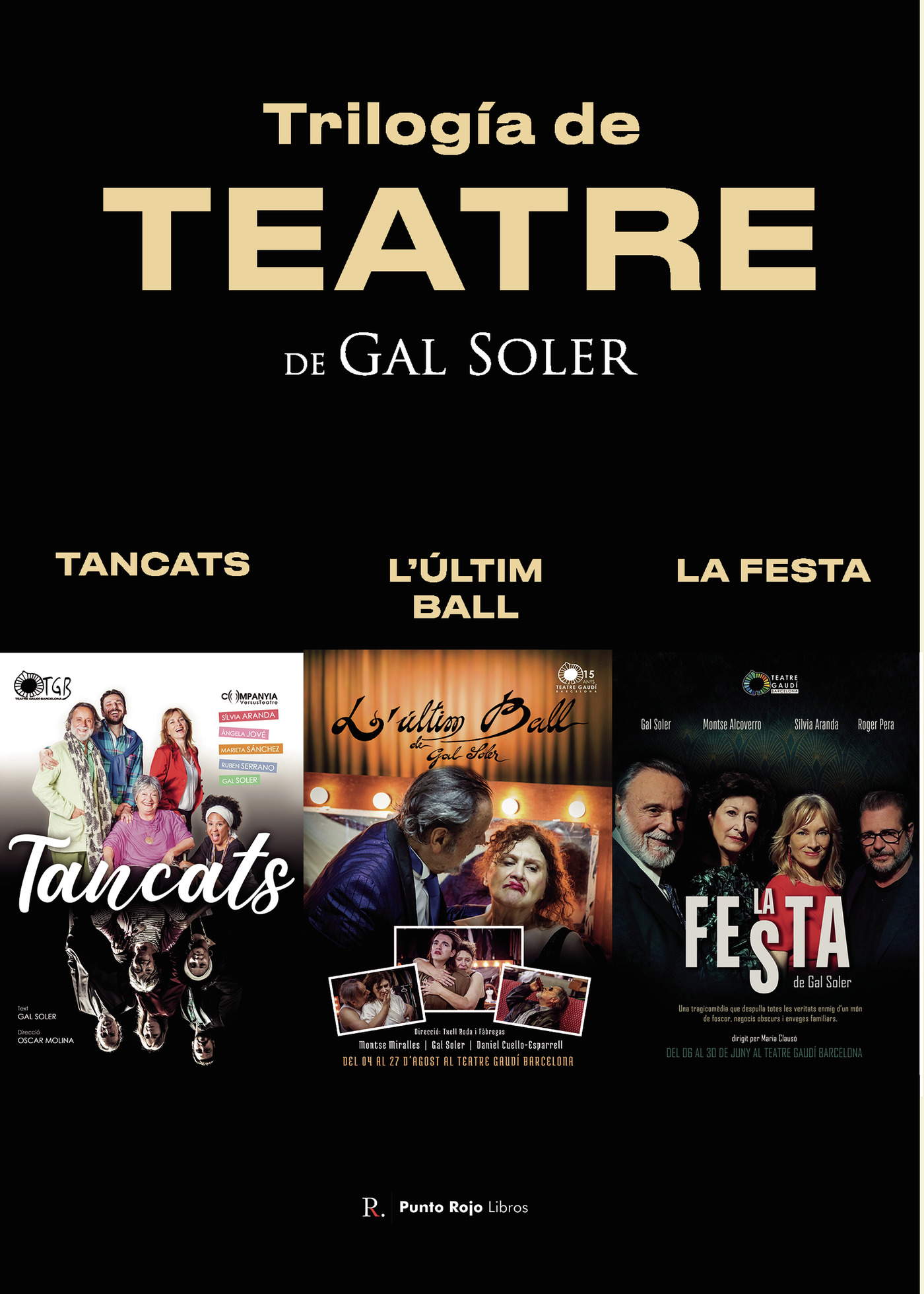Portada de Trilogía de Teatre