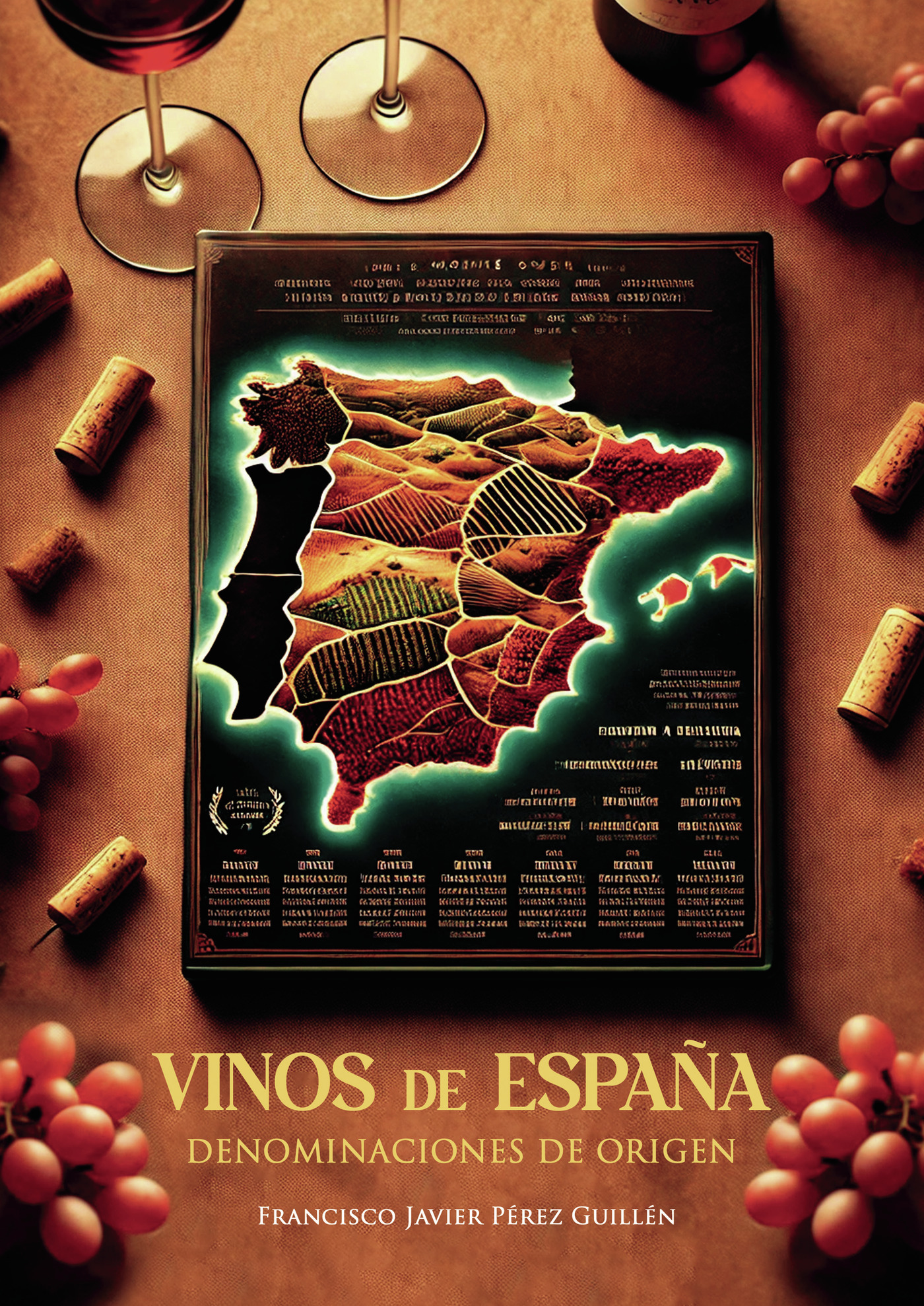 Portada de Vinos de España. Denominaciones de origen