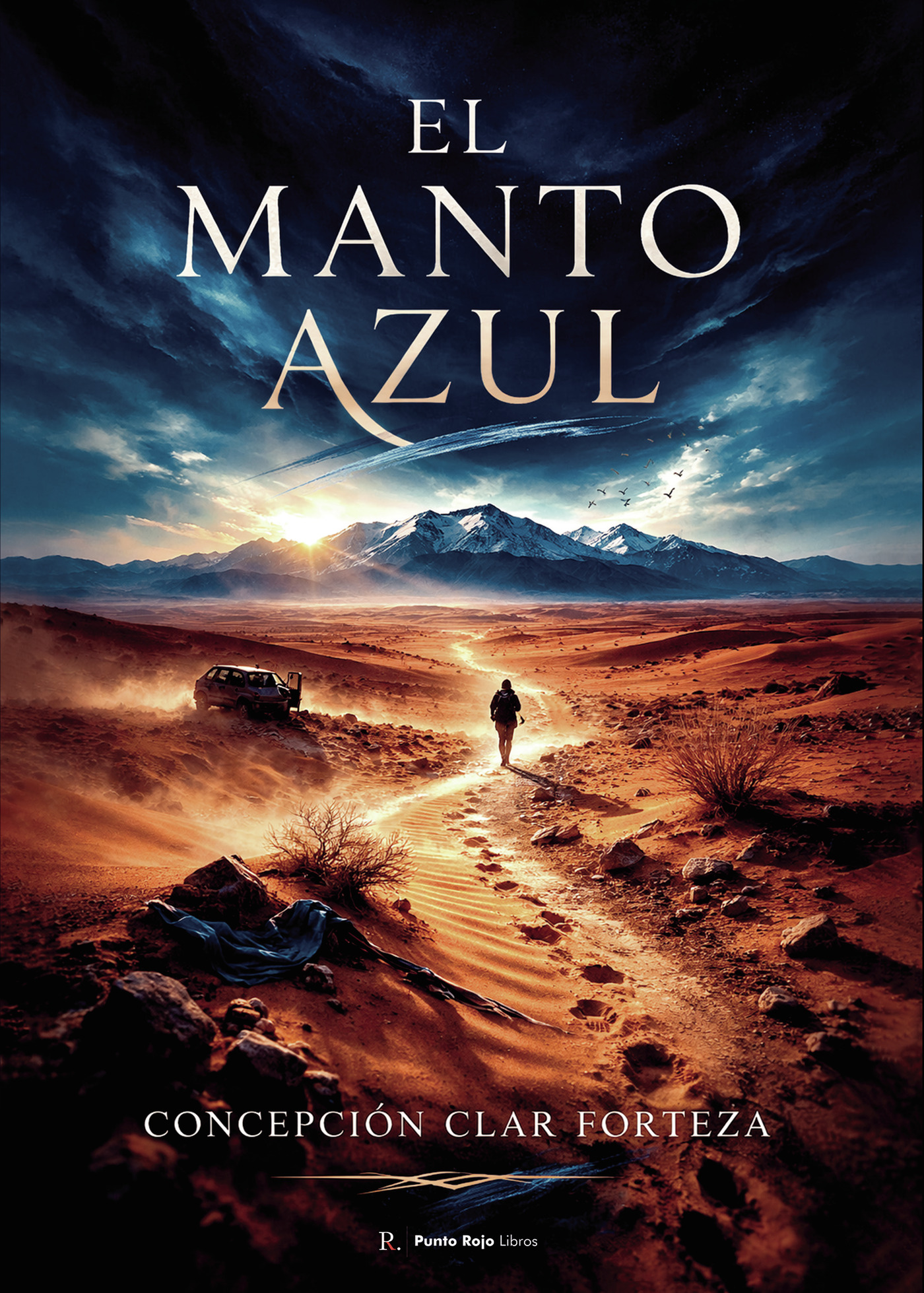 Portada de El manto azul