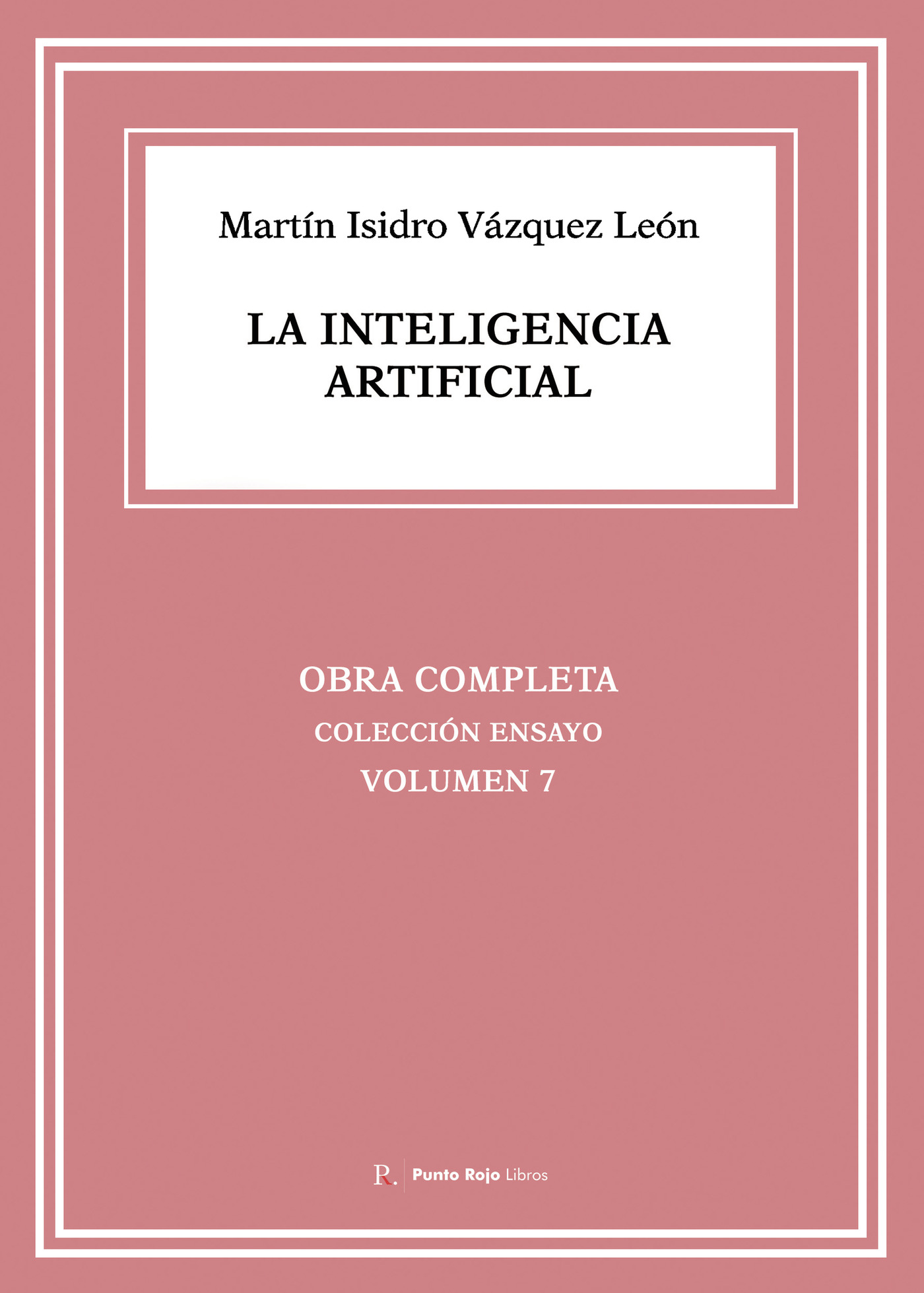 Portada de La inteligencia artificial