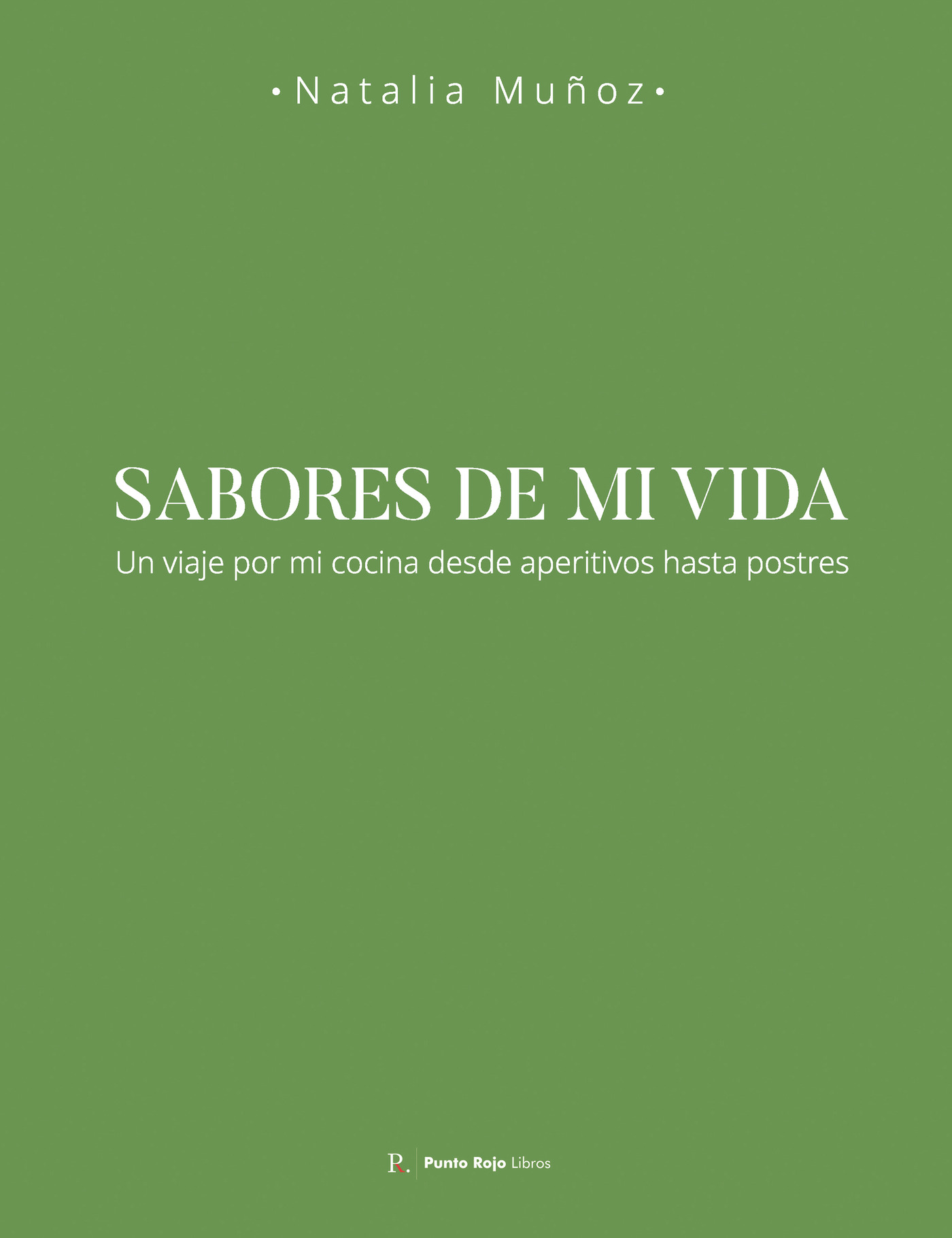 Portada de Sabores de mi vida