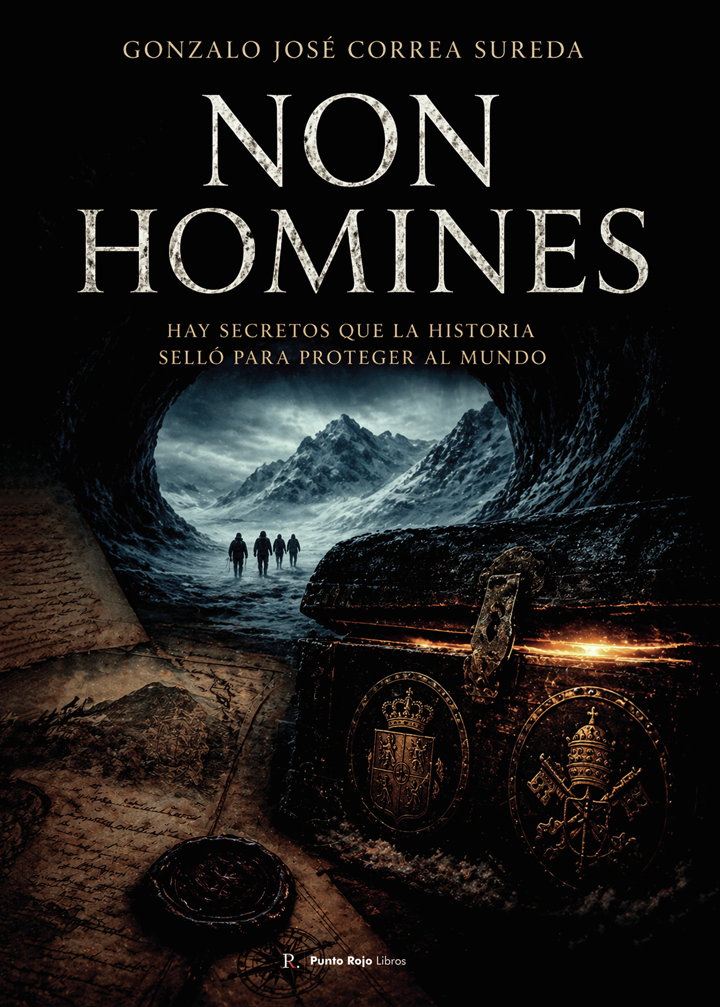 Portada de Non homines · Gonzalo José Correa Sureda