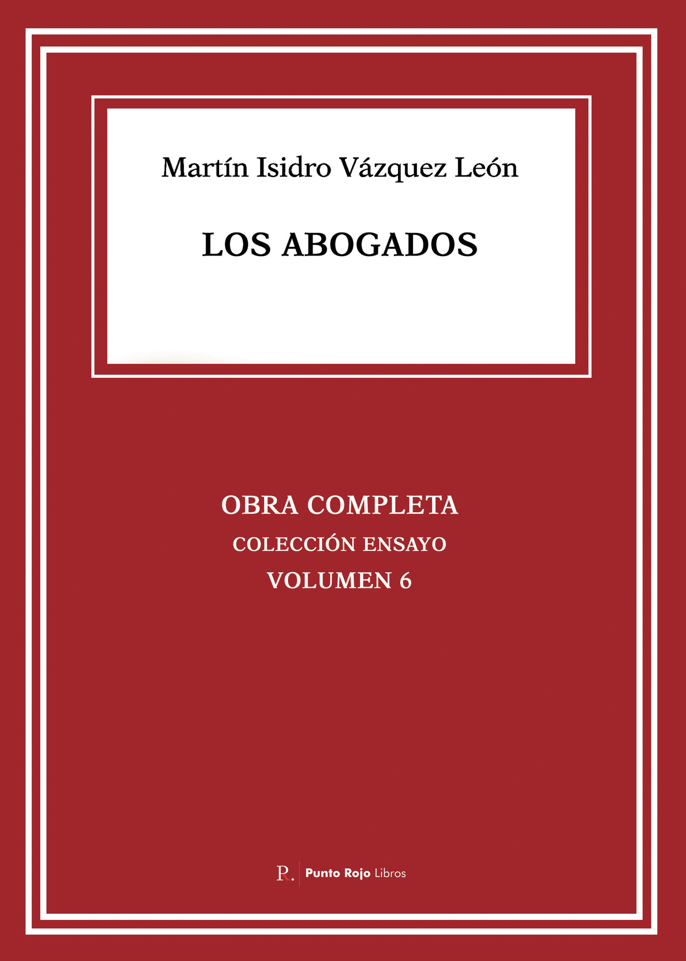 Portada de Los abogados