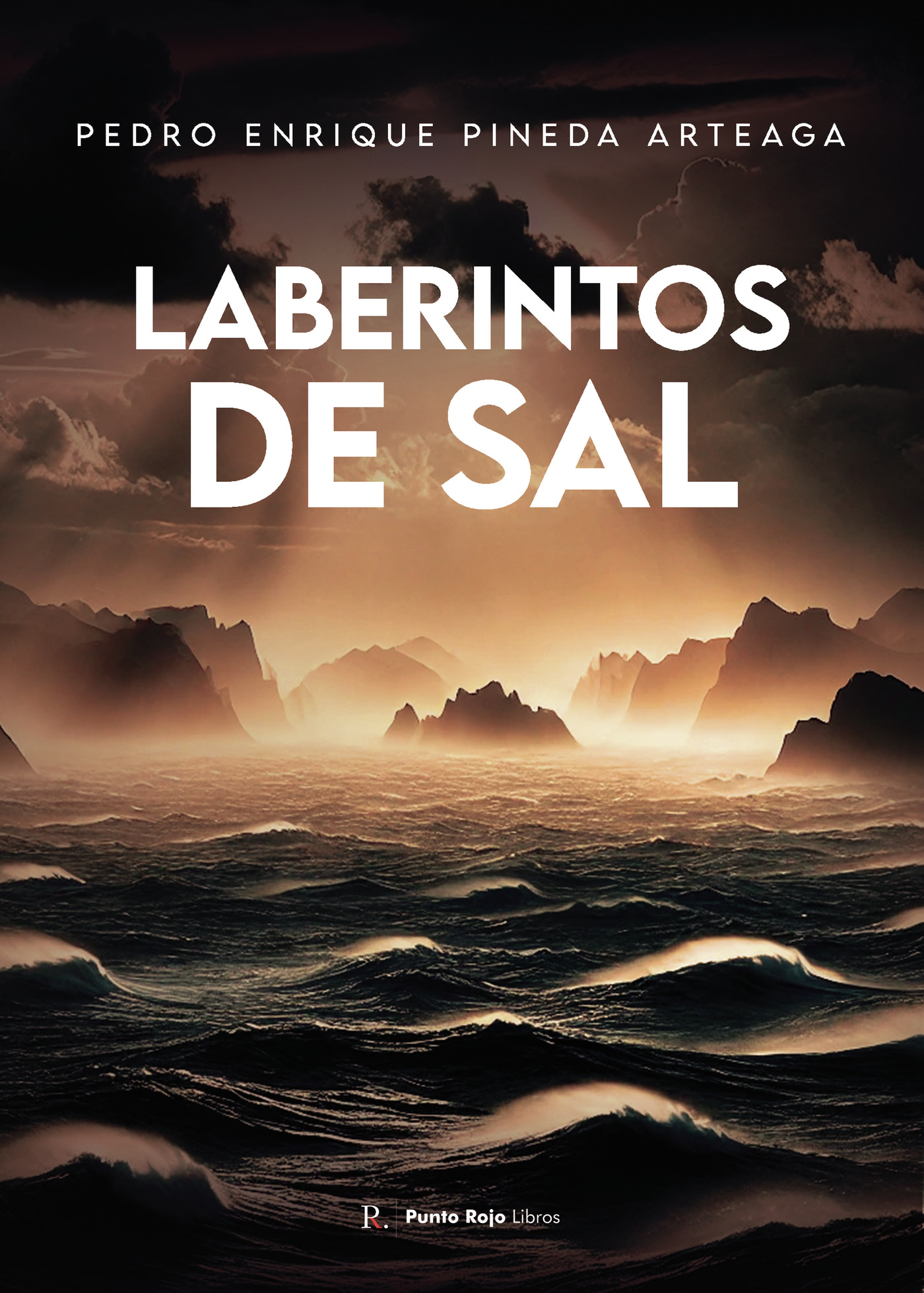 Portada de Laberintos de sal · Enrique Pineda Arteaga