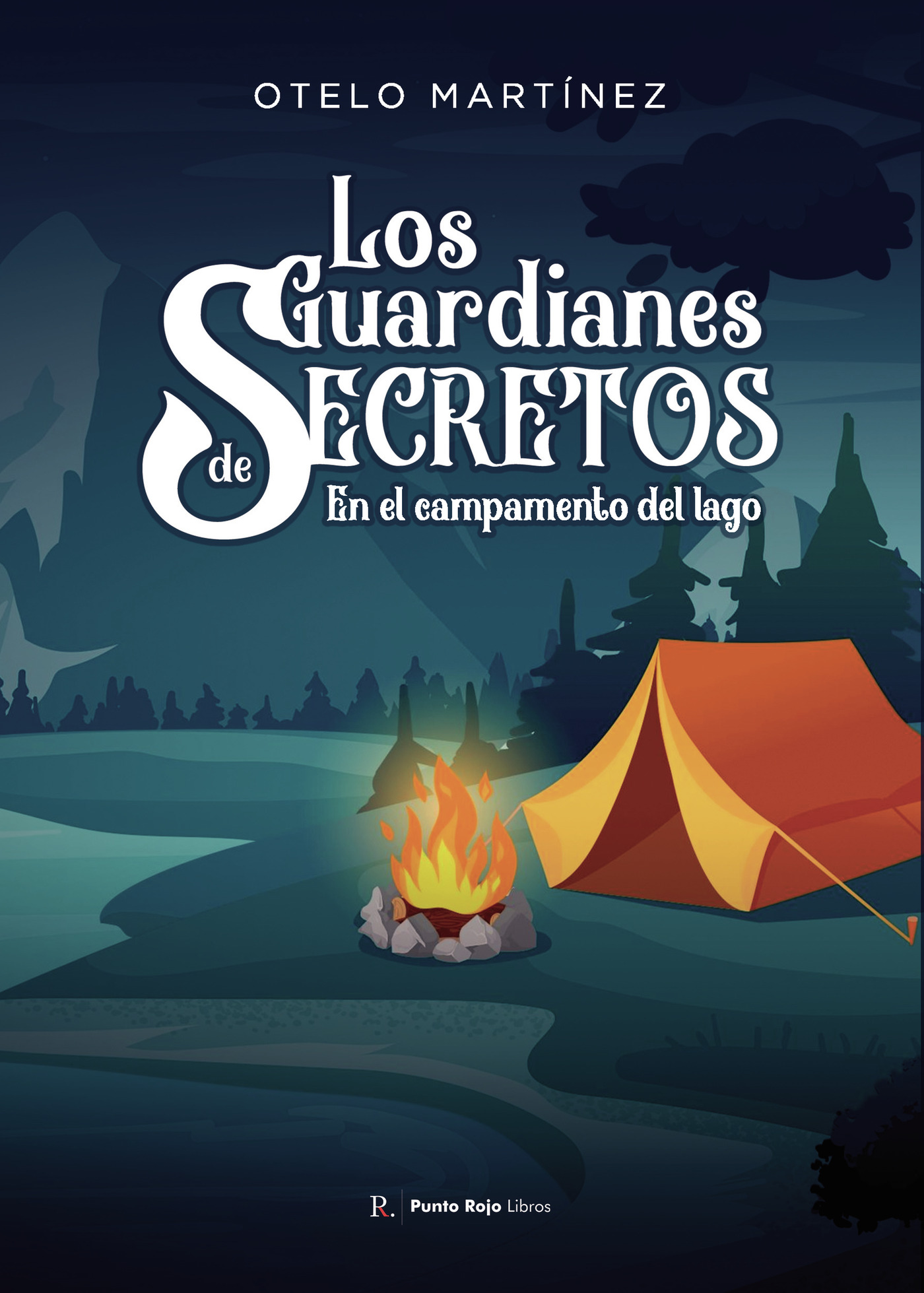 Portada de Los guardianes de secretos en el campamento del lago
