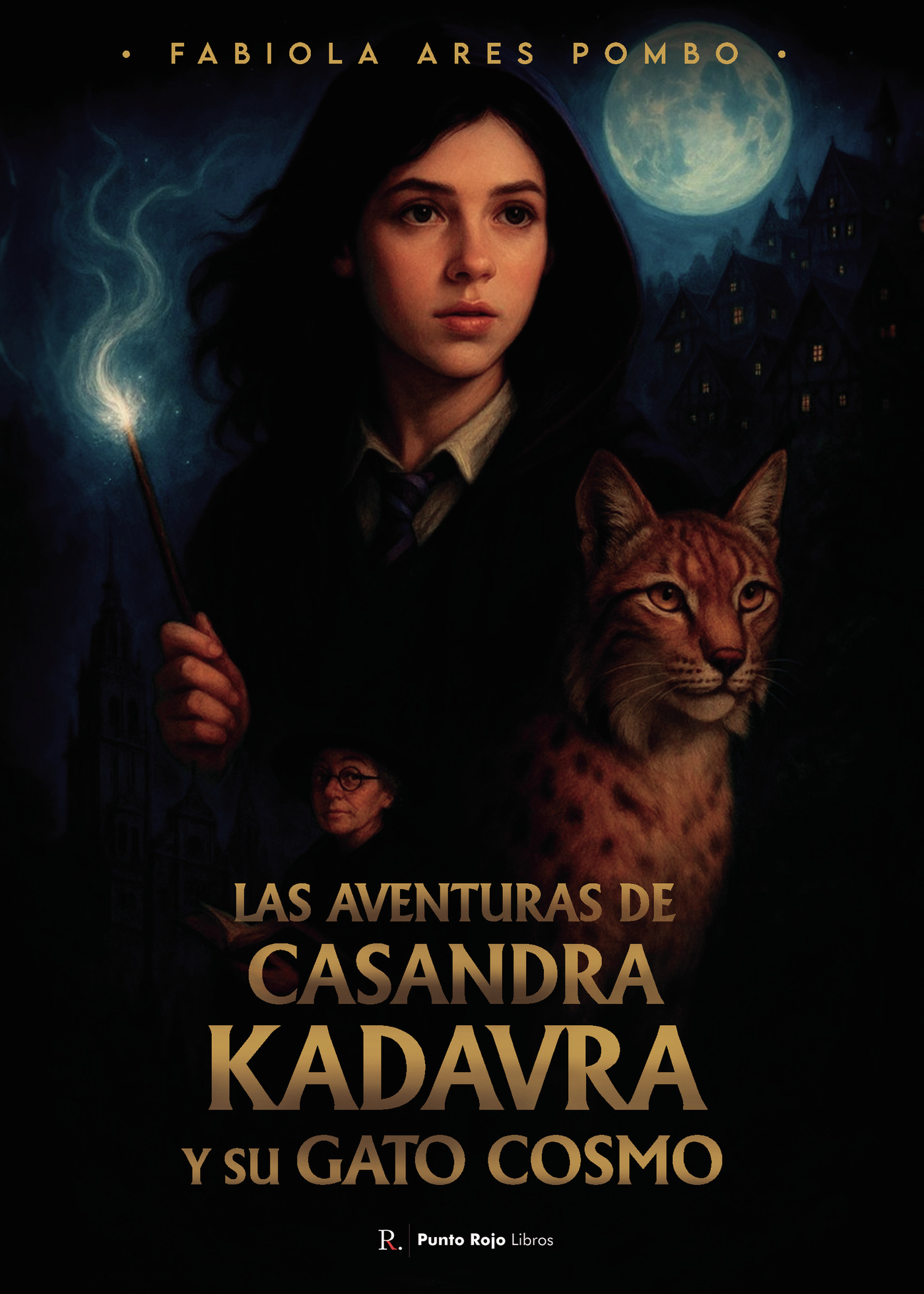 Portada de Las aventuras de Casandra Kadavra y su gato Cosmo