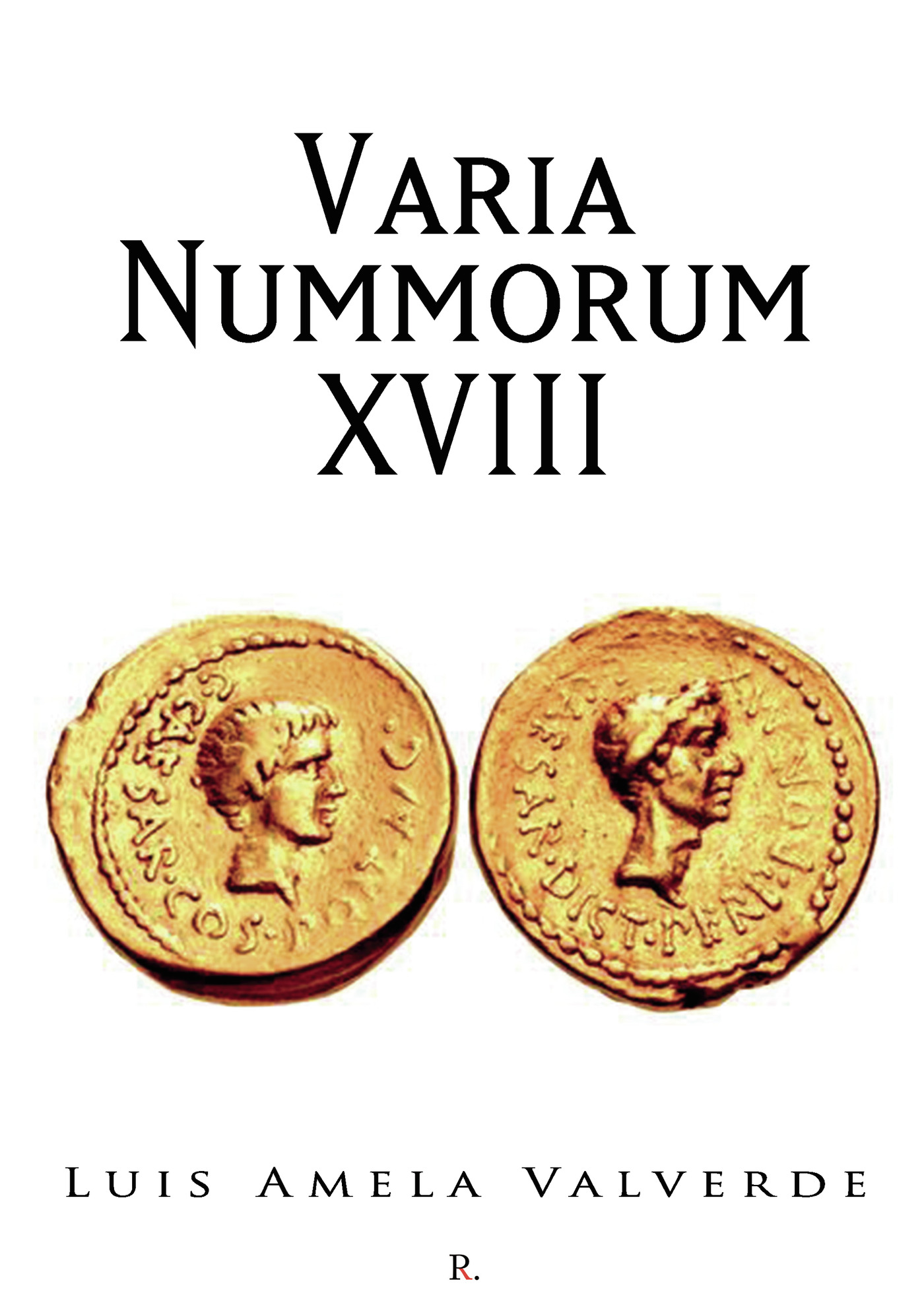 Portada de Varia Nummorum XVIII