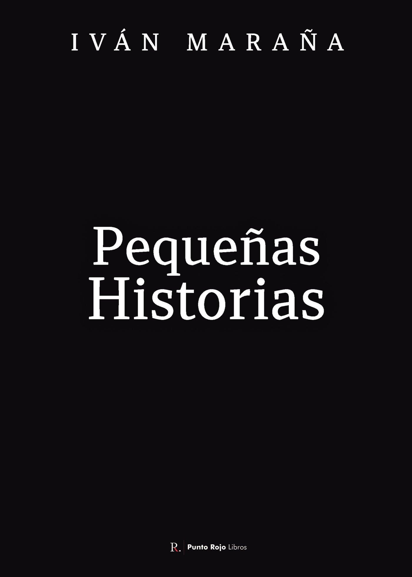 Portada de Pequeñas historias.