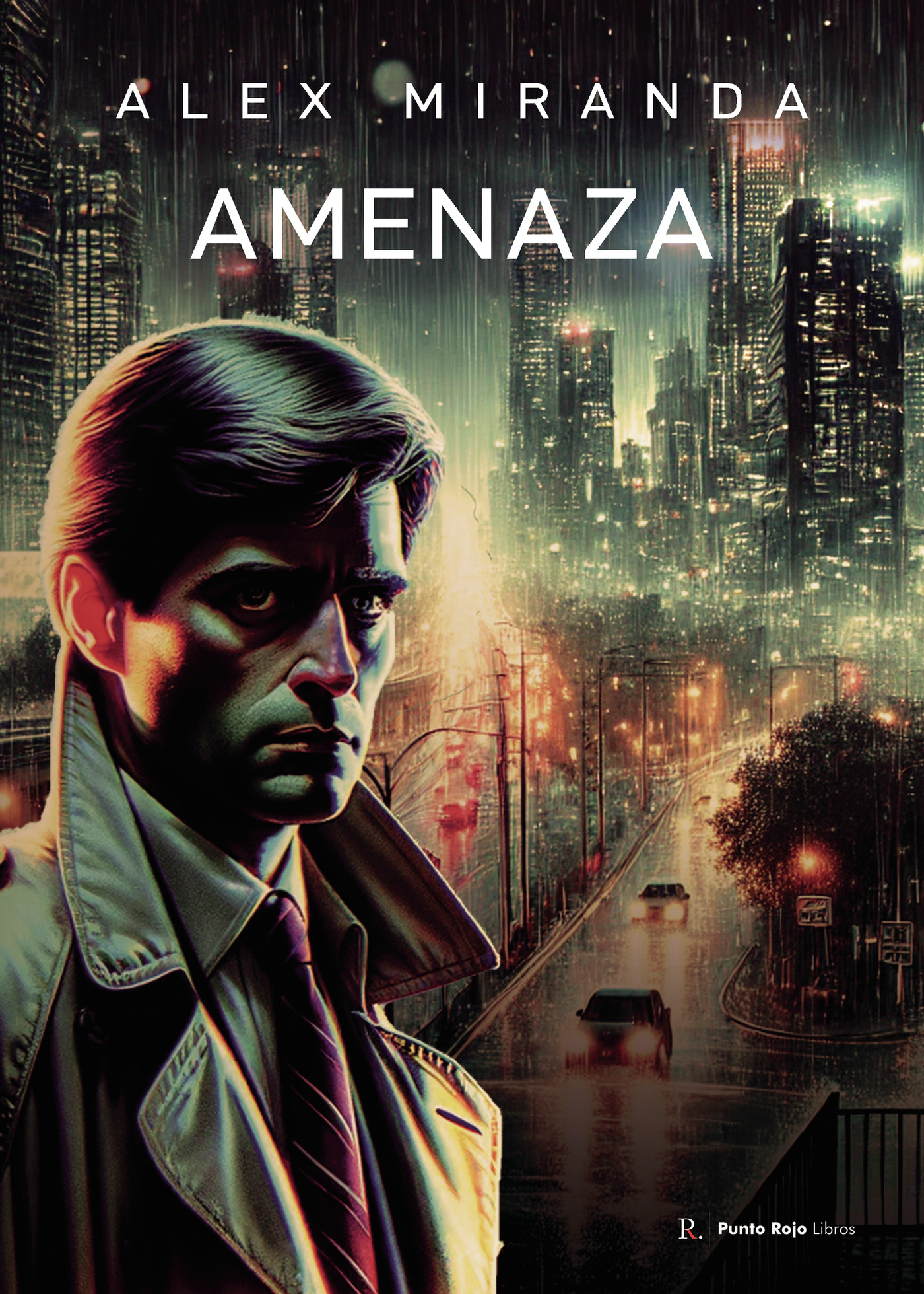 Portada de Amenaza · Alejandro Miranda Pitchot