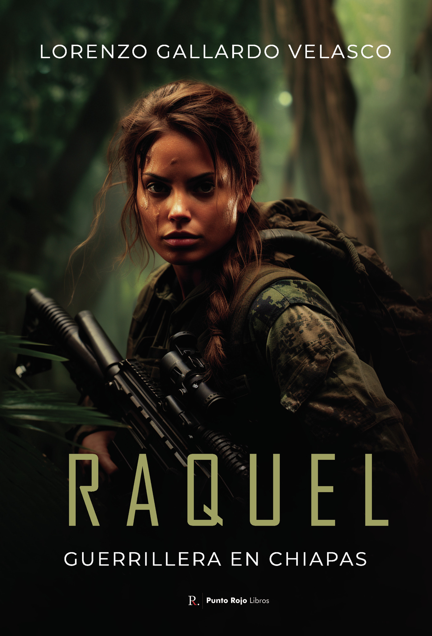 Portada de Raquel, guerrillera en Chiapas