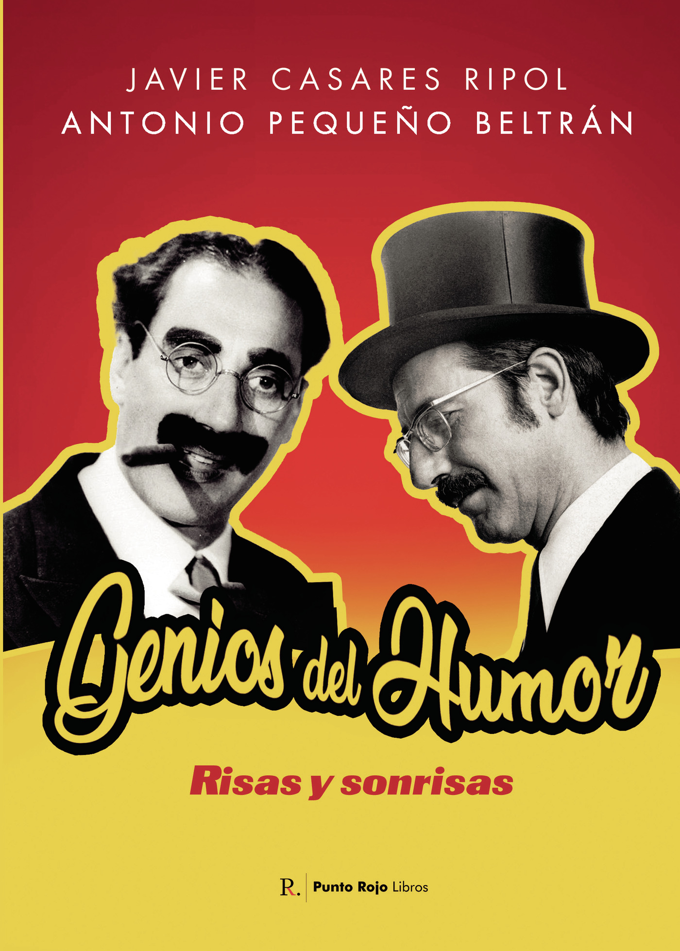Portada de Genios del humor. Risas y sonrisas.