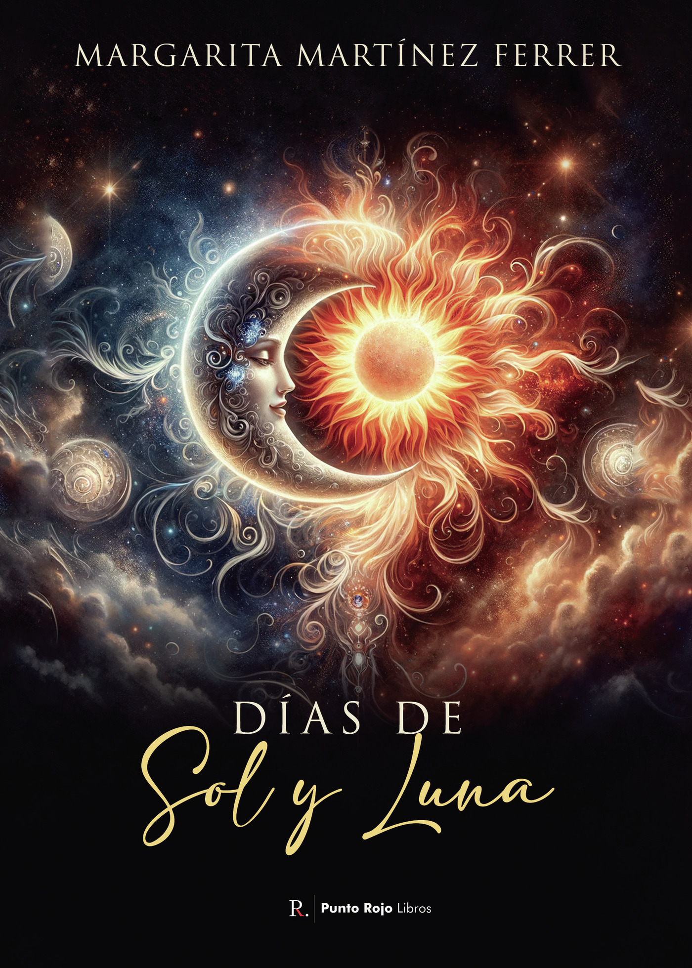 Portada de Días de Sol y Luna · Margarita Martínez Ferrer