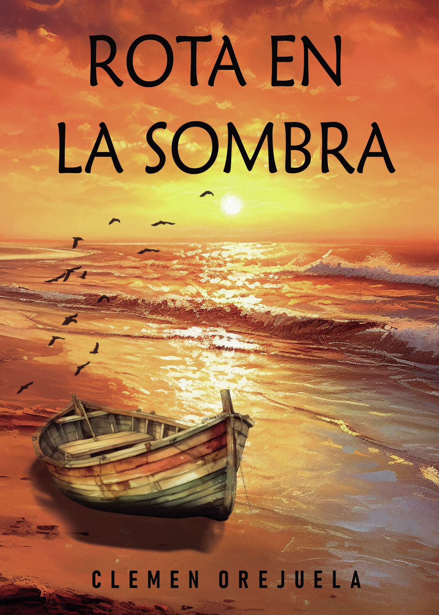 Portada de Rota en la sombra · Clemencia Orejuela Valderrama