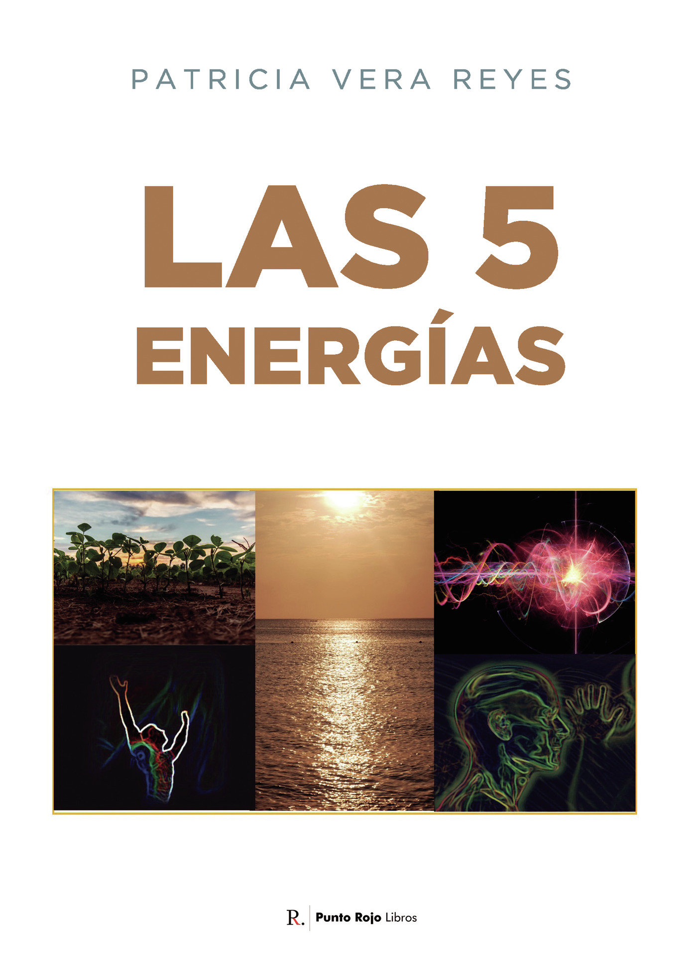 Portada de Las 5 energías · Patricia Vera Reyes