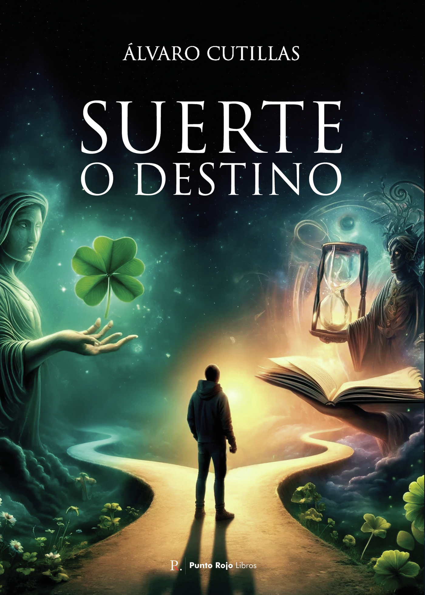 Portada de Suerte o Destino · Álvaro Cutillas