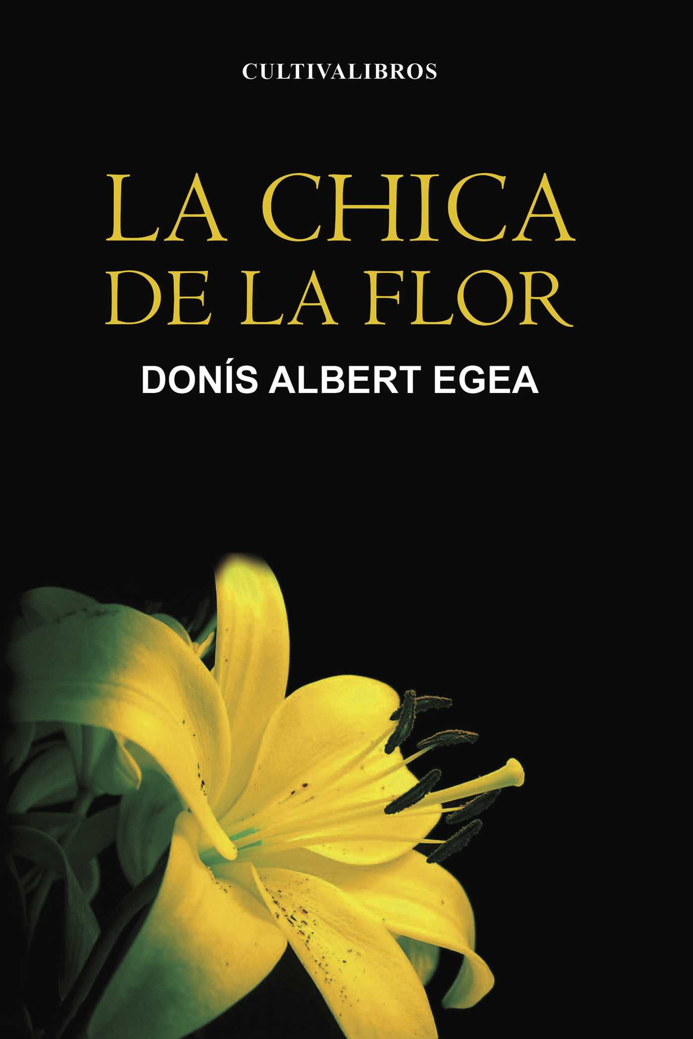 Portada de La chica de la flor