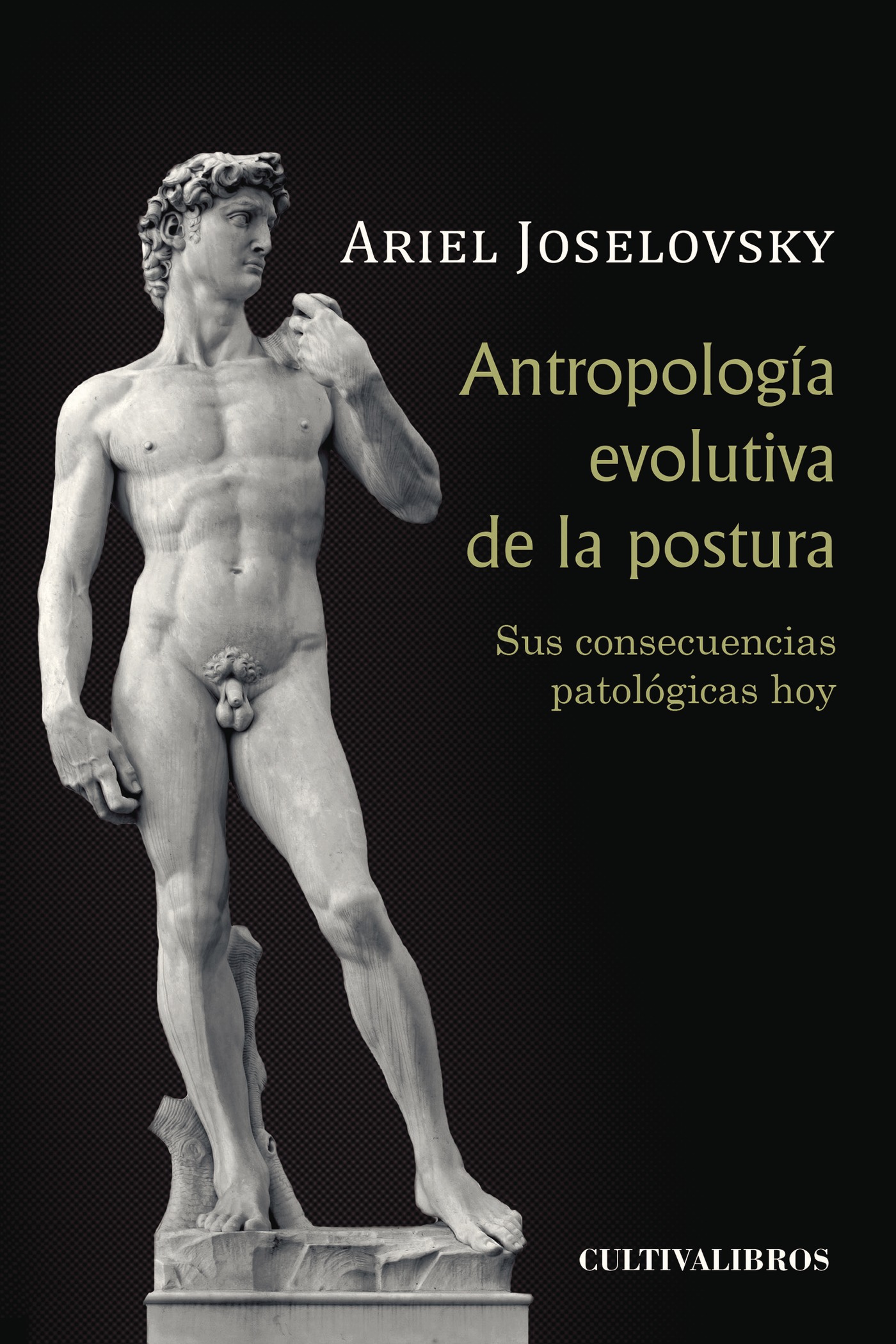 Portada de Antropología evolutiva de la postura. Sus consecuencias patológicas hoy