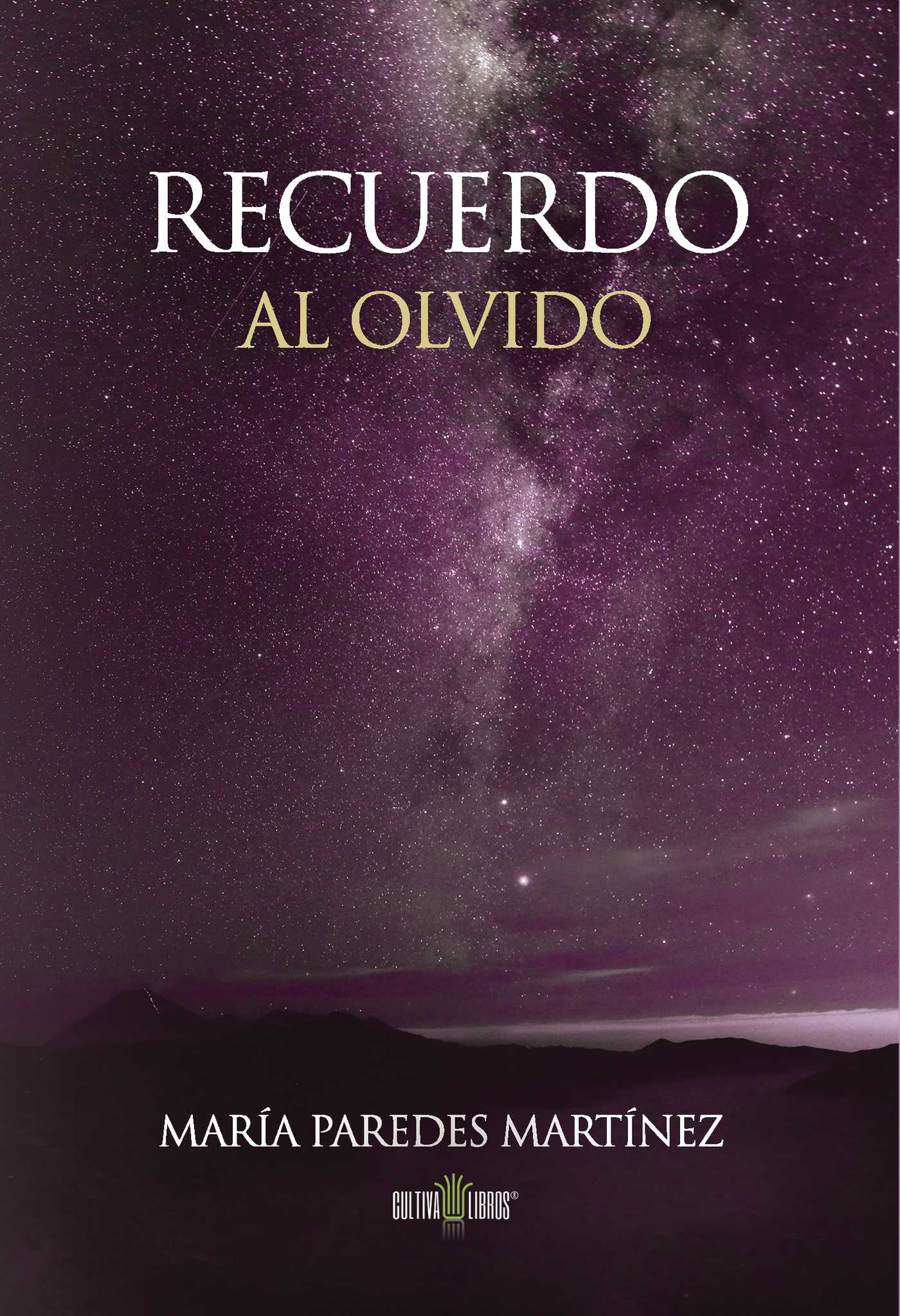 Portada de Recuerdo al olvido