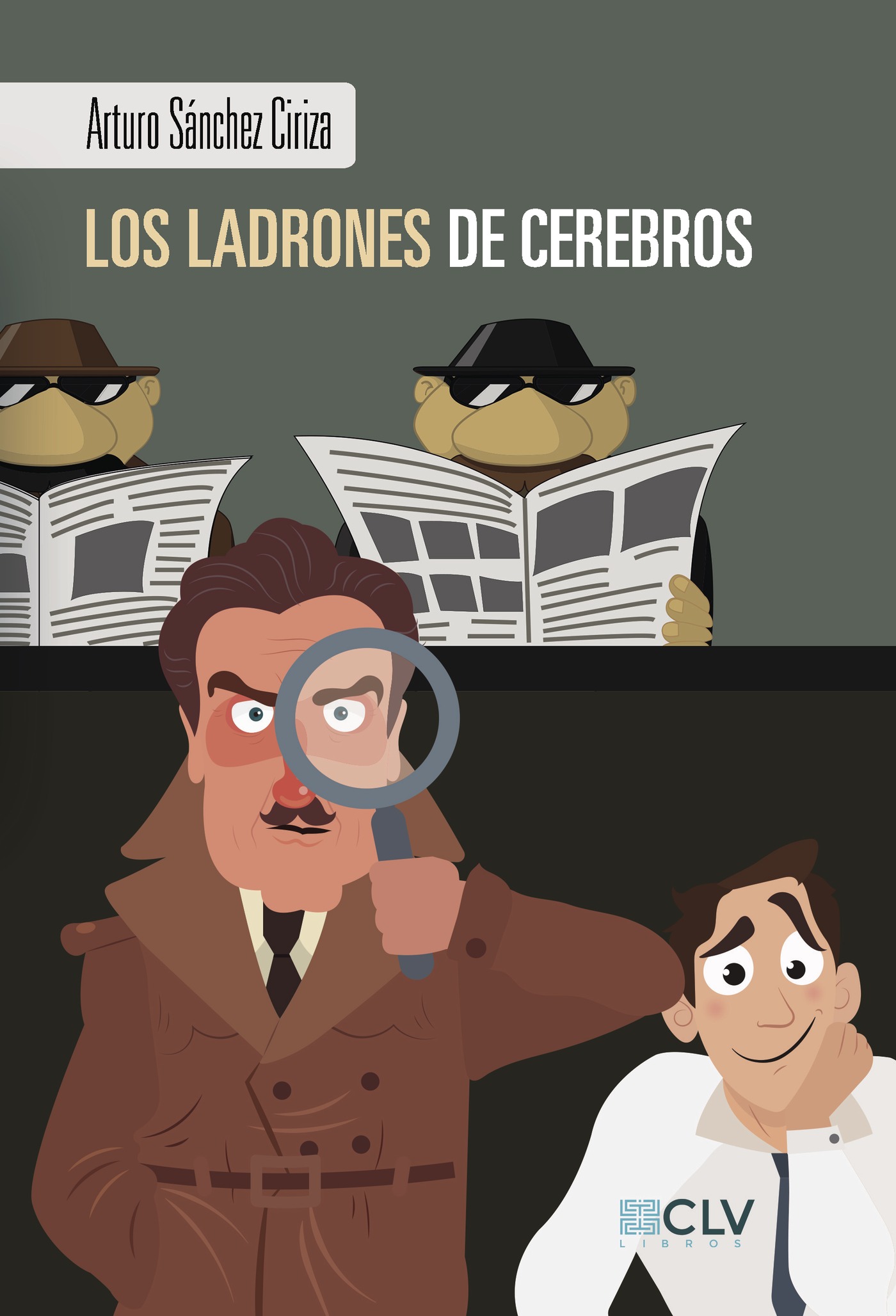 Portada de Los ladrones de cerebros