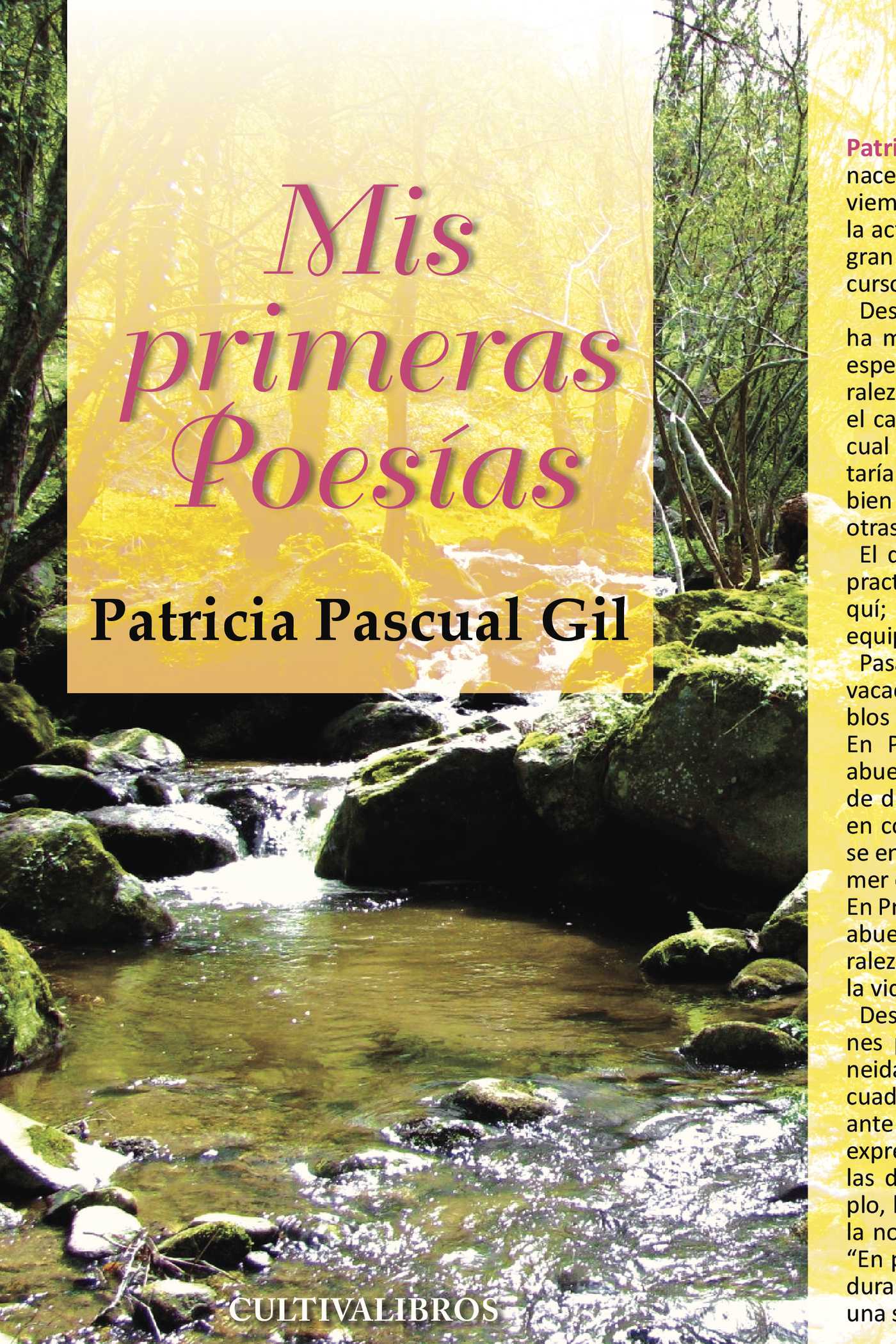 Portada de Mis primeras poesías
