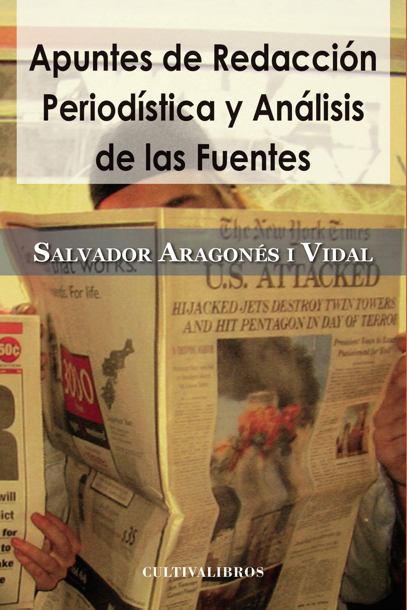 Portada de Apuntes de Redacción Periodística y Análisis de las Fuentes