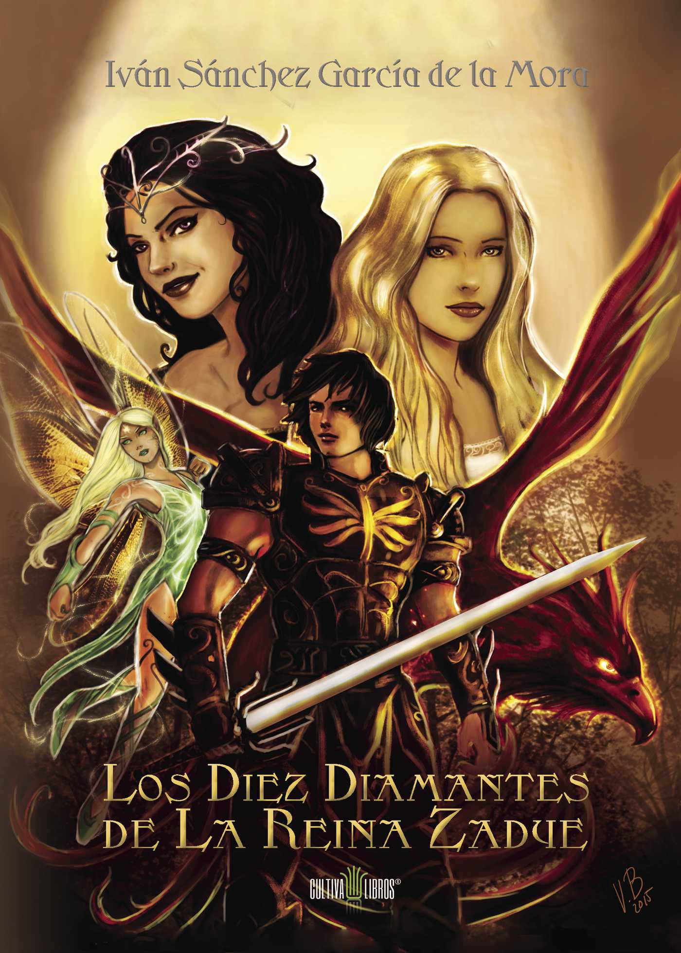 Portada de Los diez diamantes de la reina Zadye