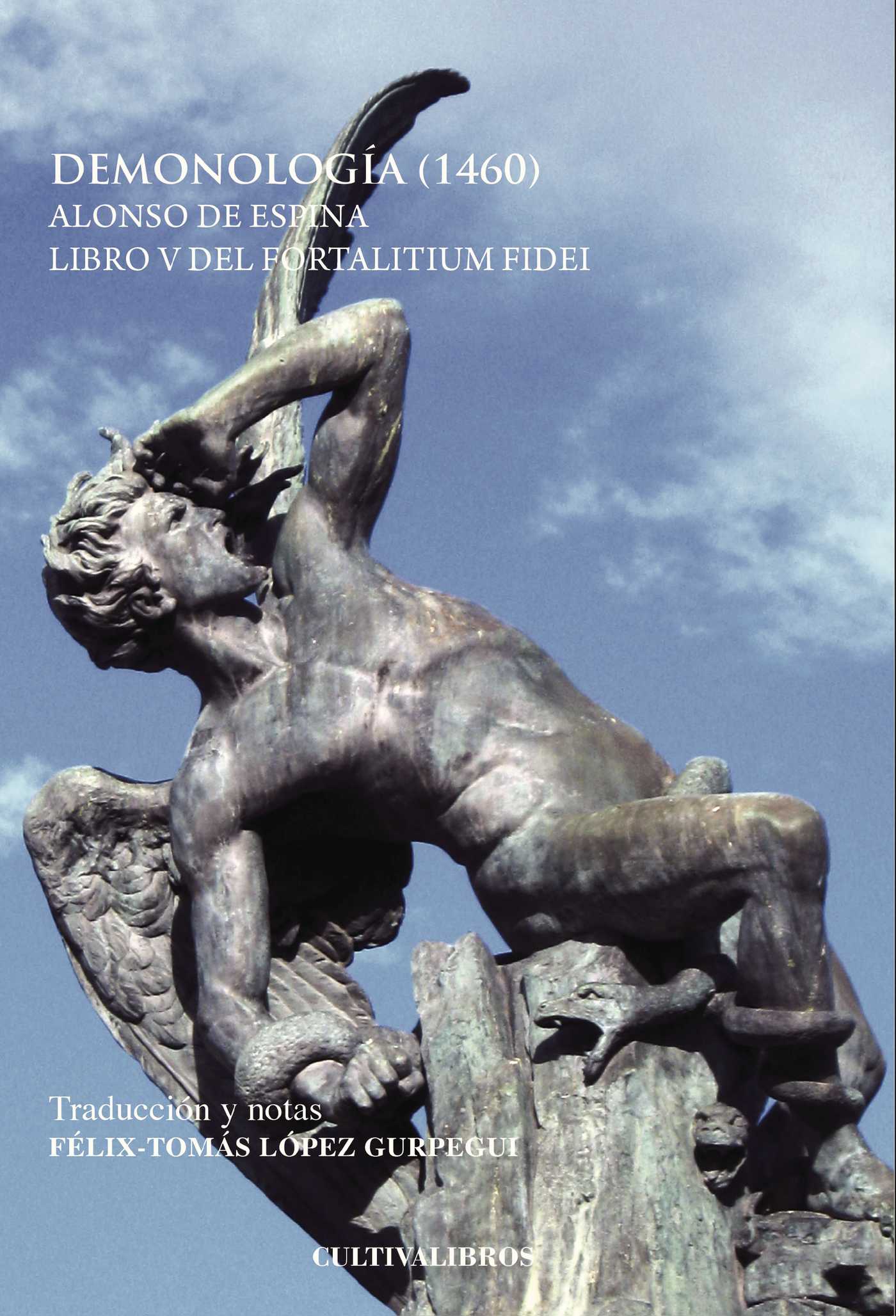 Portada de Demonología. (1460)